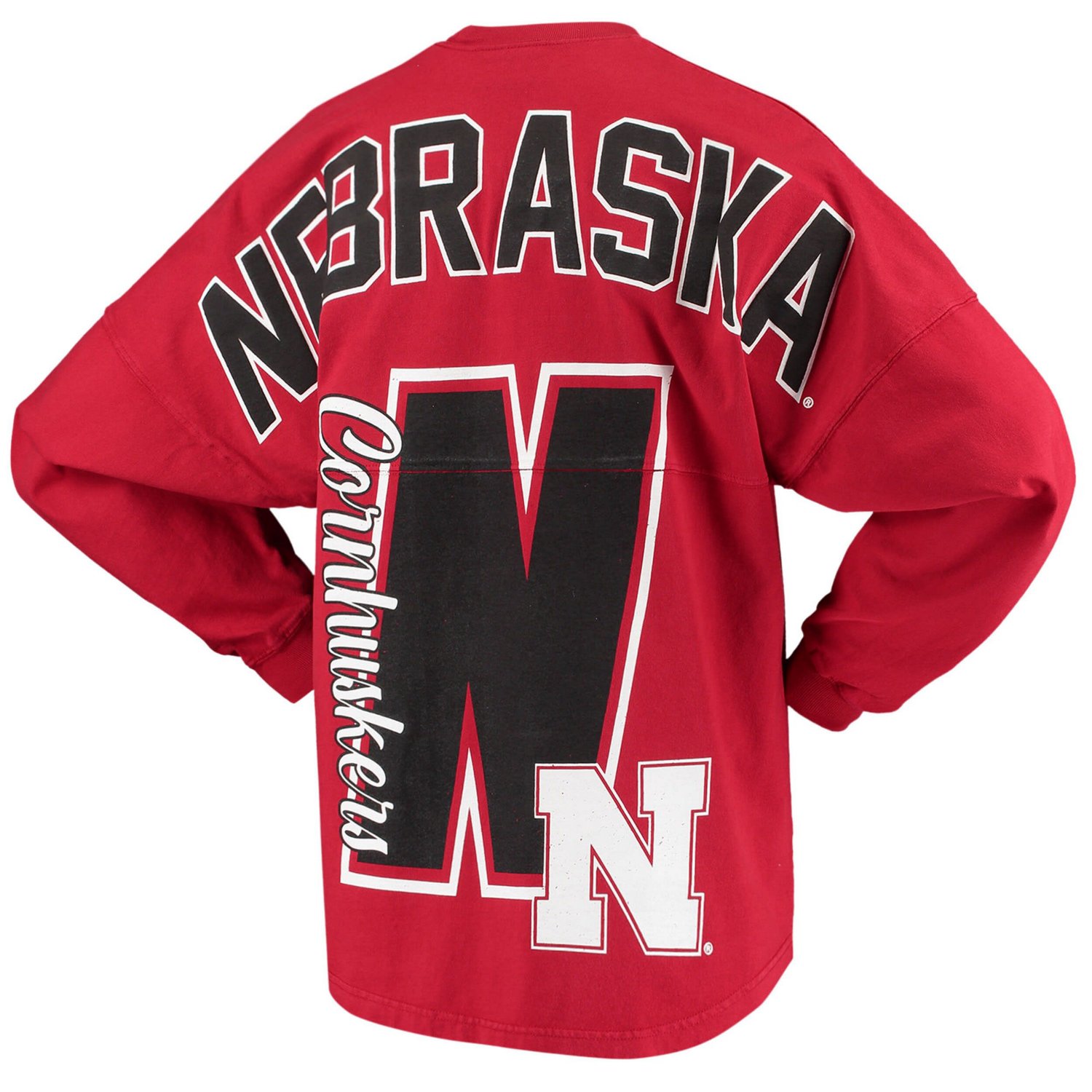 Nebraska Huskers Loud n Proud Spirit Jersey T-Shirt - view number 3