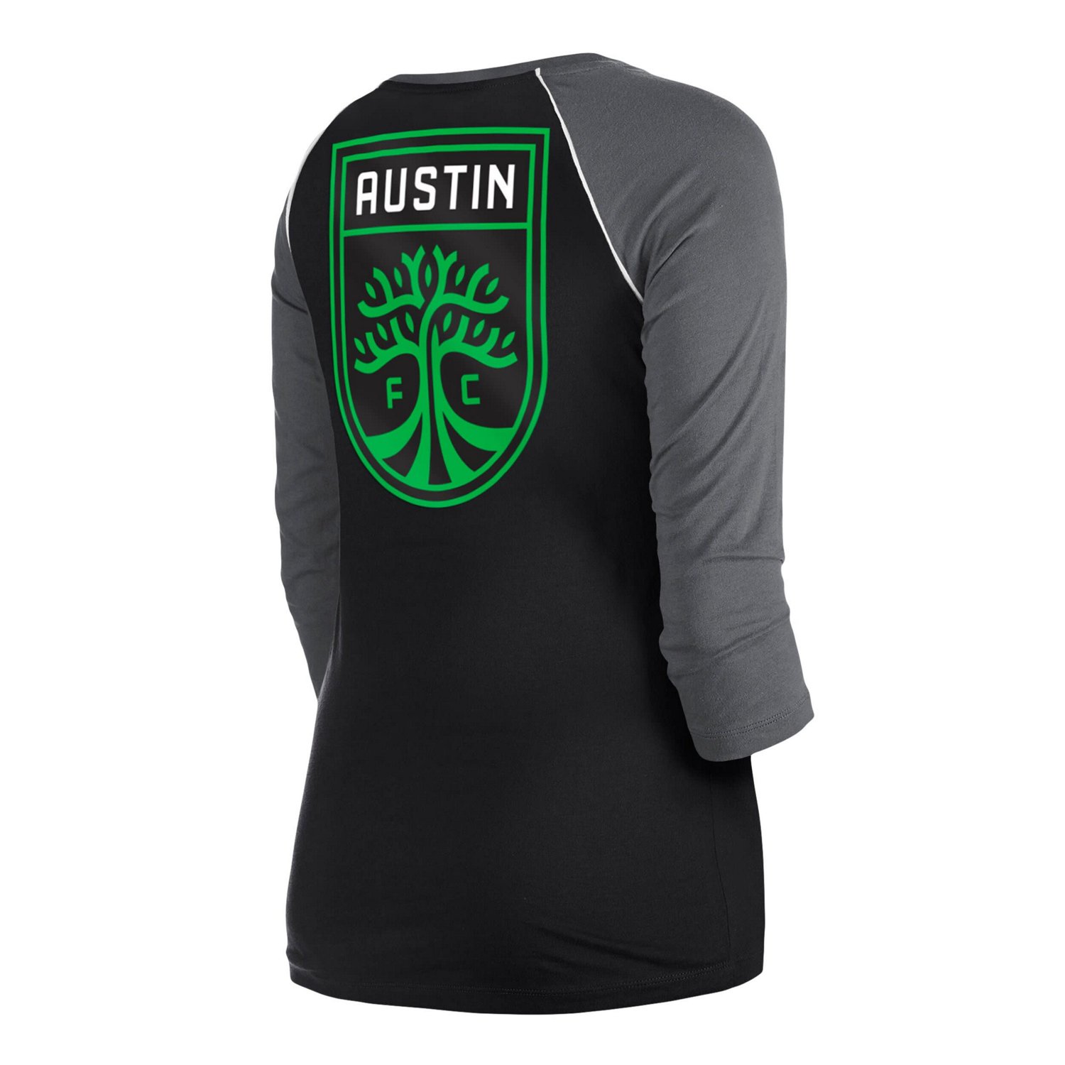 New Era Austin FC Athletic Raglan 3/4-Sleeve T-Shirt - view number 3
