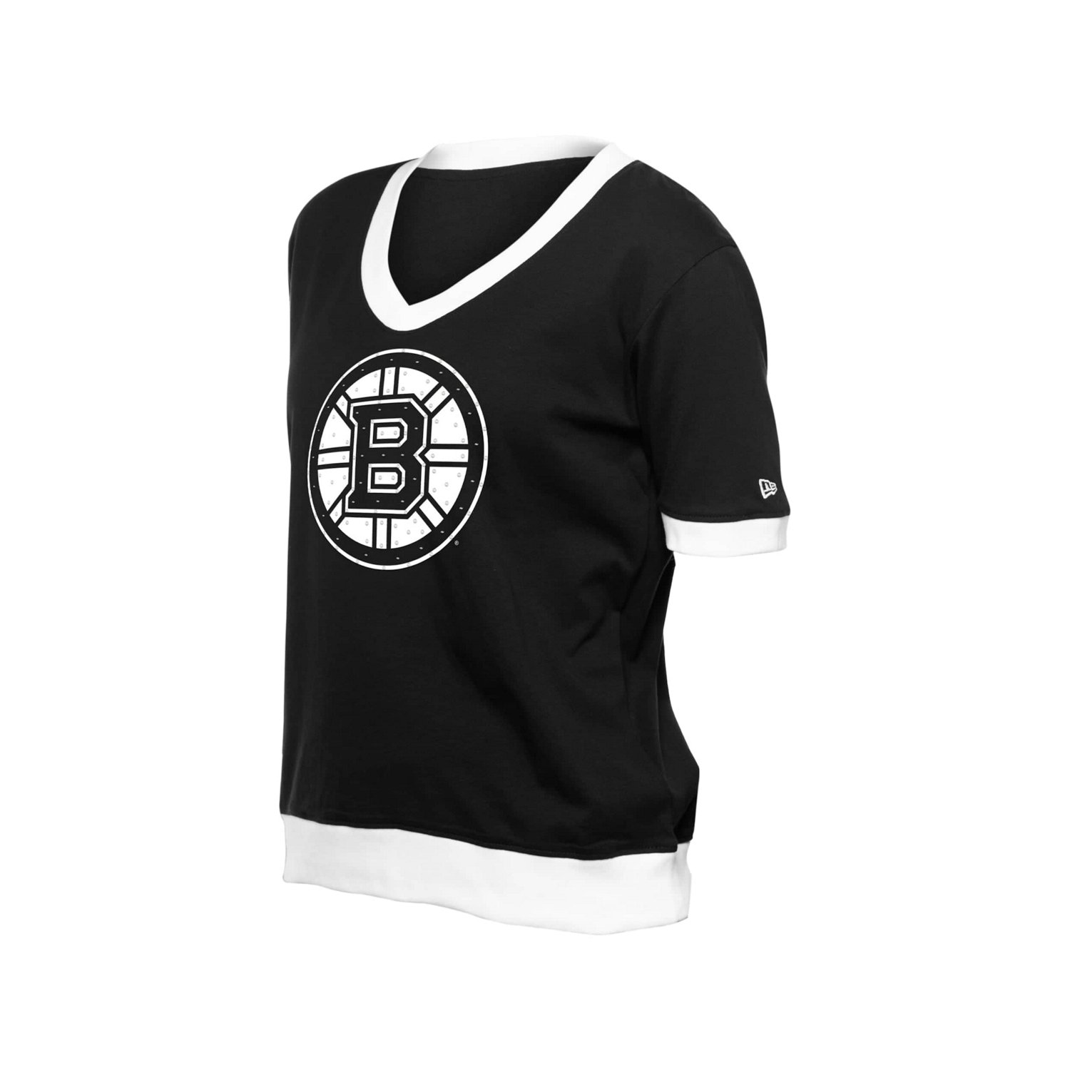 New Era Boston Bruins Game Day Rhinestuds T-Shirt                                                                                - view number 2