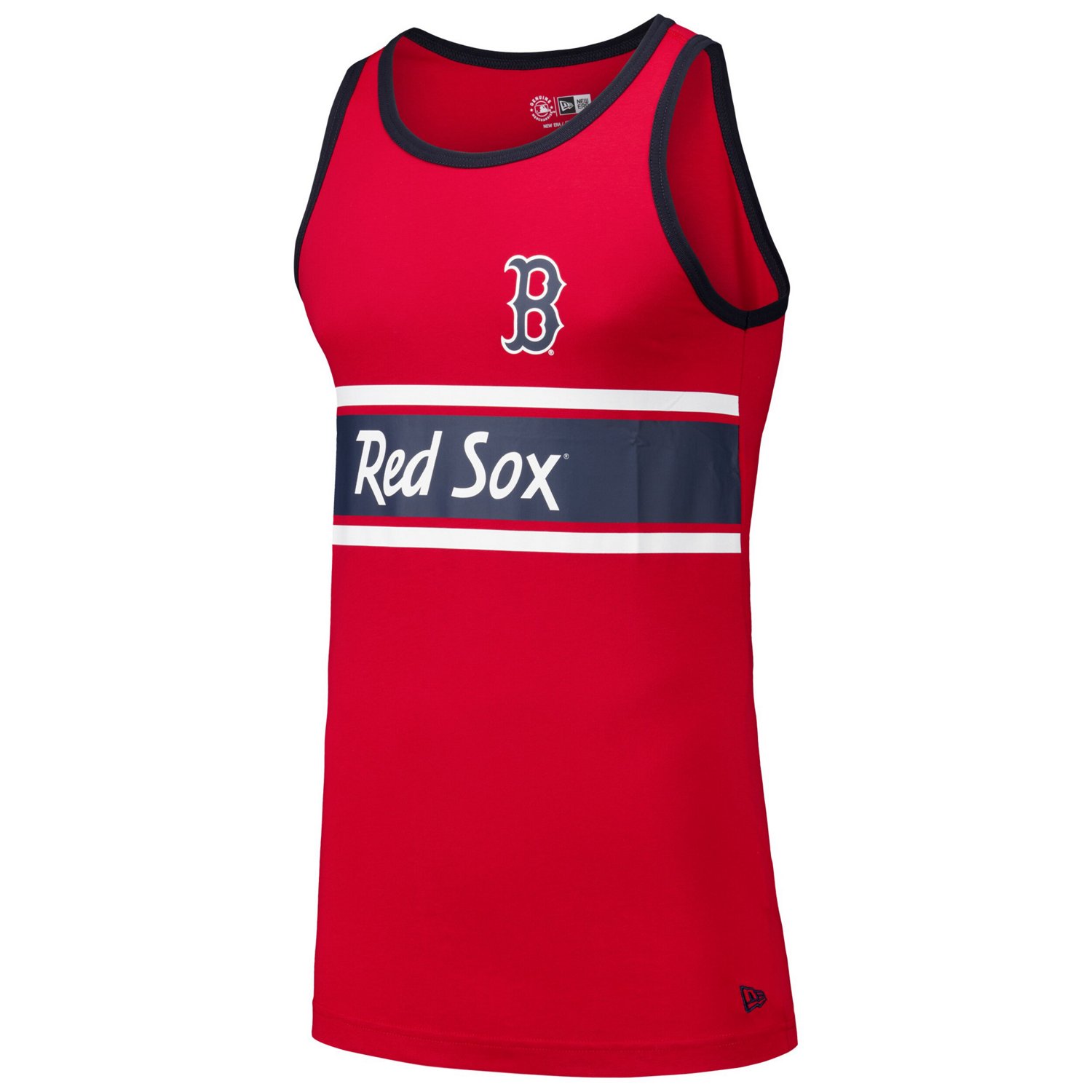 New Era Boston Sox Jersey Ringer Tank Top - view number 2