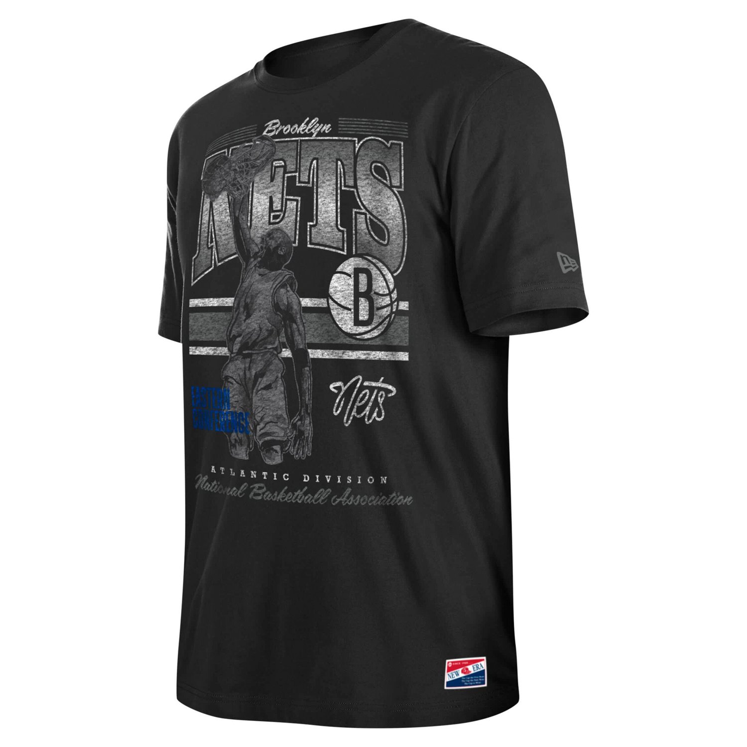 New Era Brooklyn Nets Enzyme Wash Oversized T-Shirt - view number 2