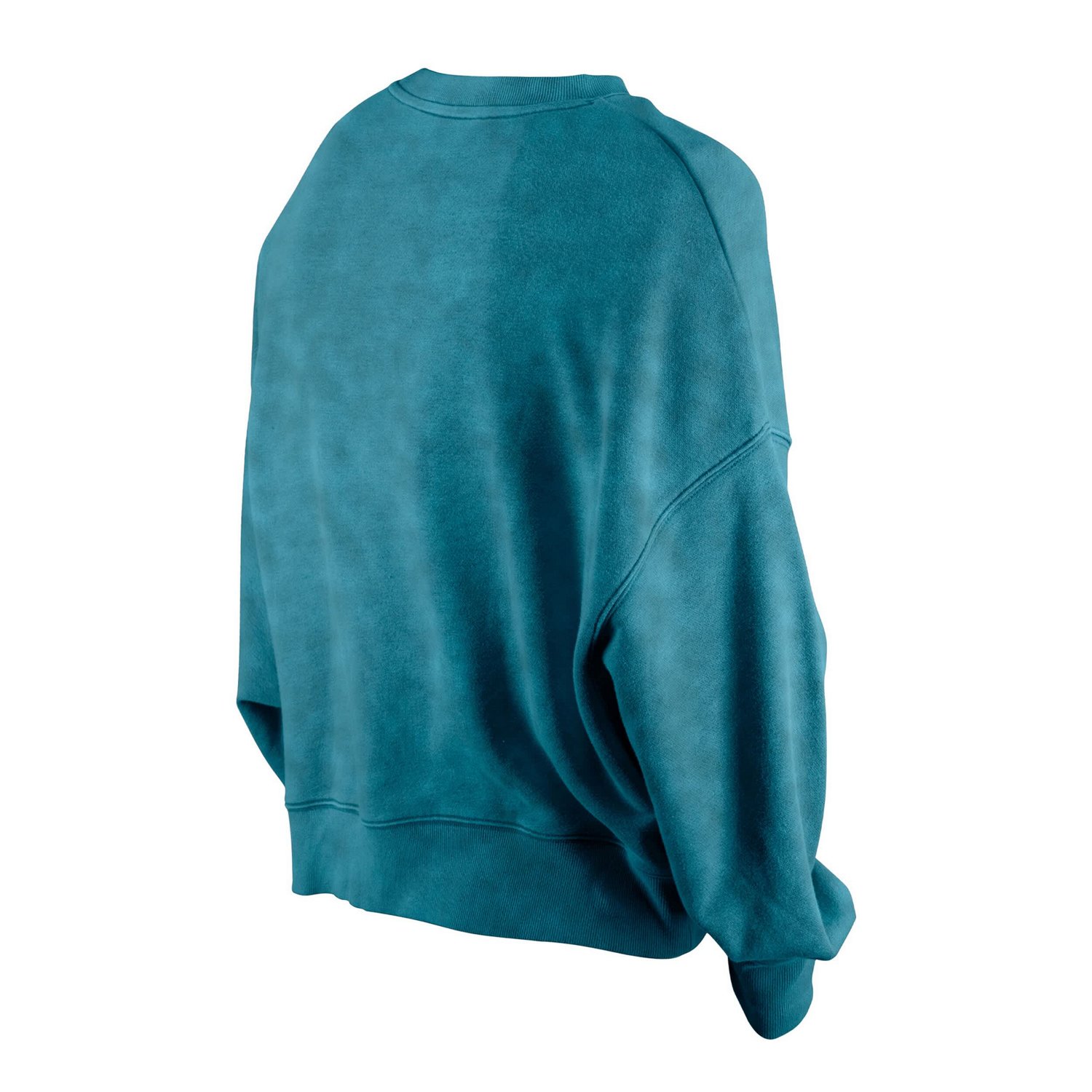 New Era Charlotte Hornets Hardwood Classics Enzyme Wash Oversized Boxy Pullover Sweatshirt - view number 3