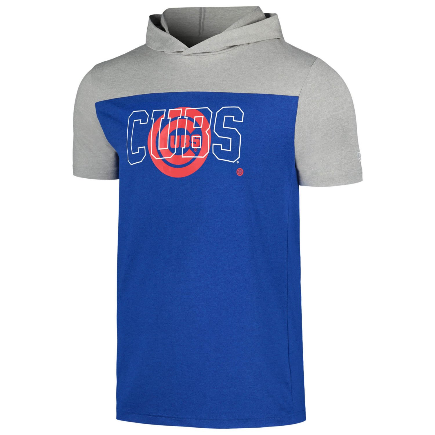 New Era Chicago Cubs Active Brushed Hoodie T-Shirt