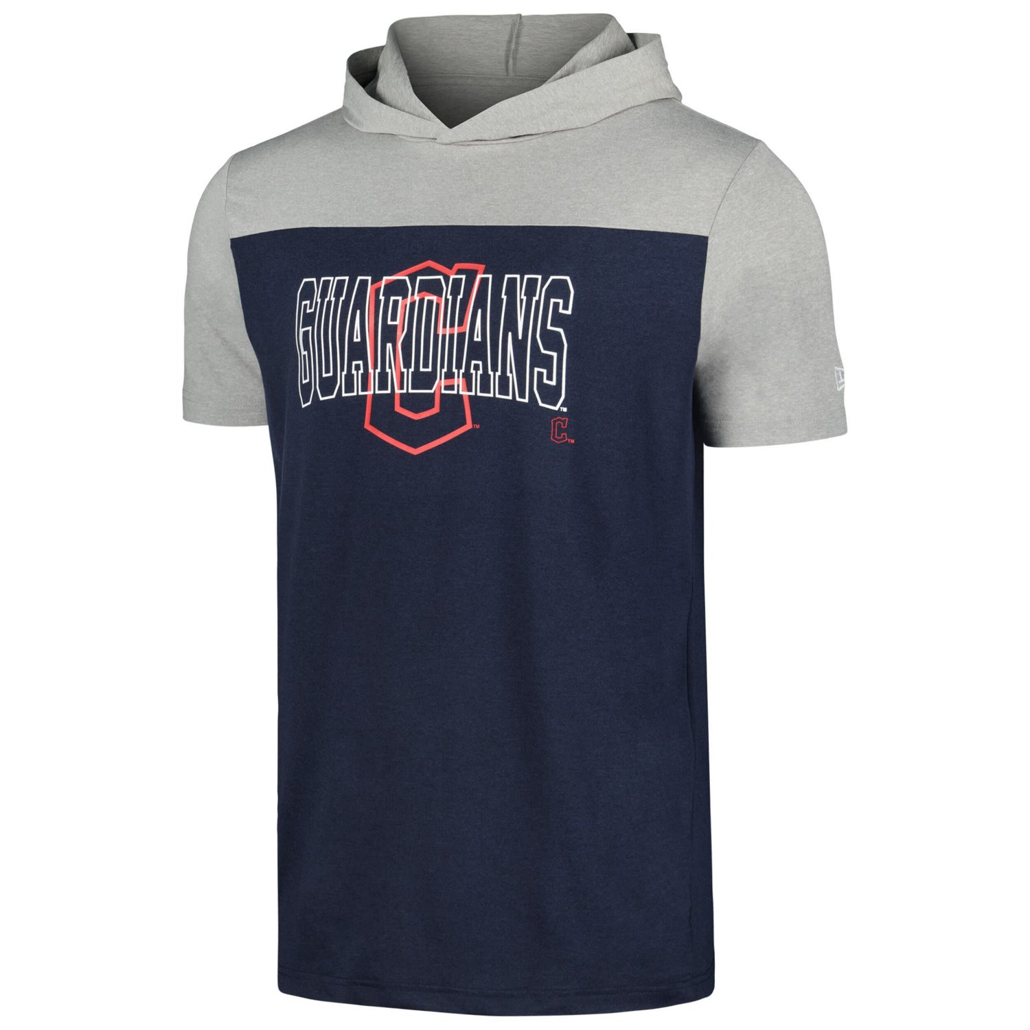New Era Cleveland Guardians Active Brushed Hoodie T-Shirt - view number 2