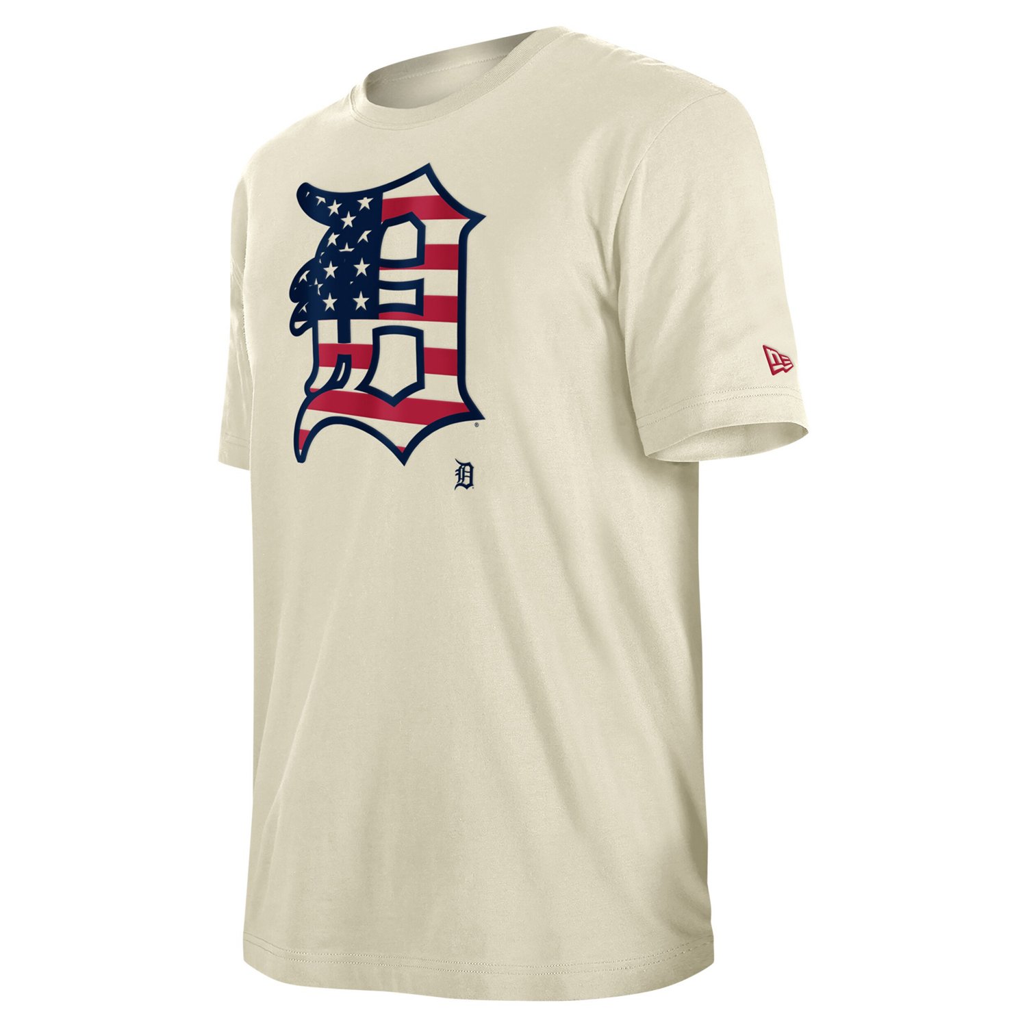 New Era Detroit Tigers Americana Flag Fill T-Shirt