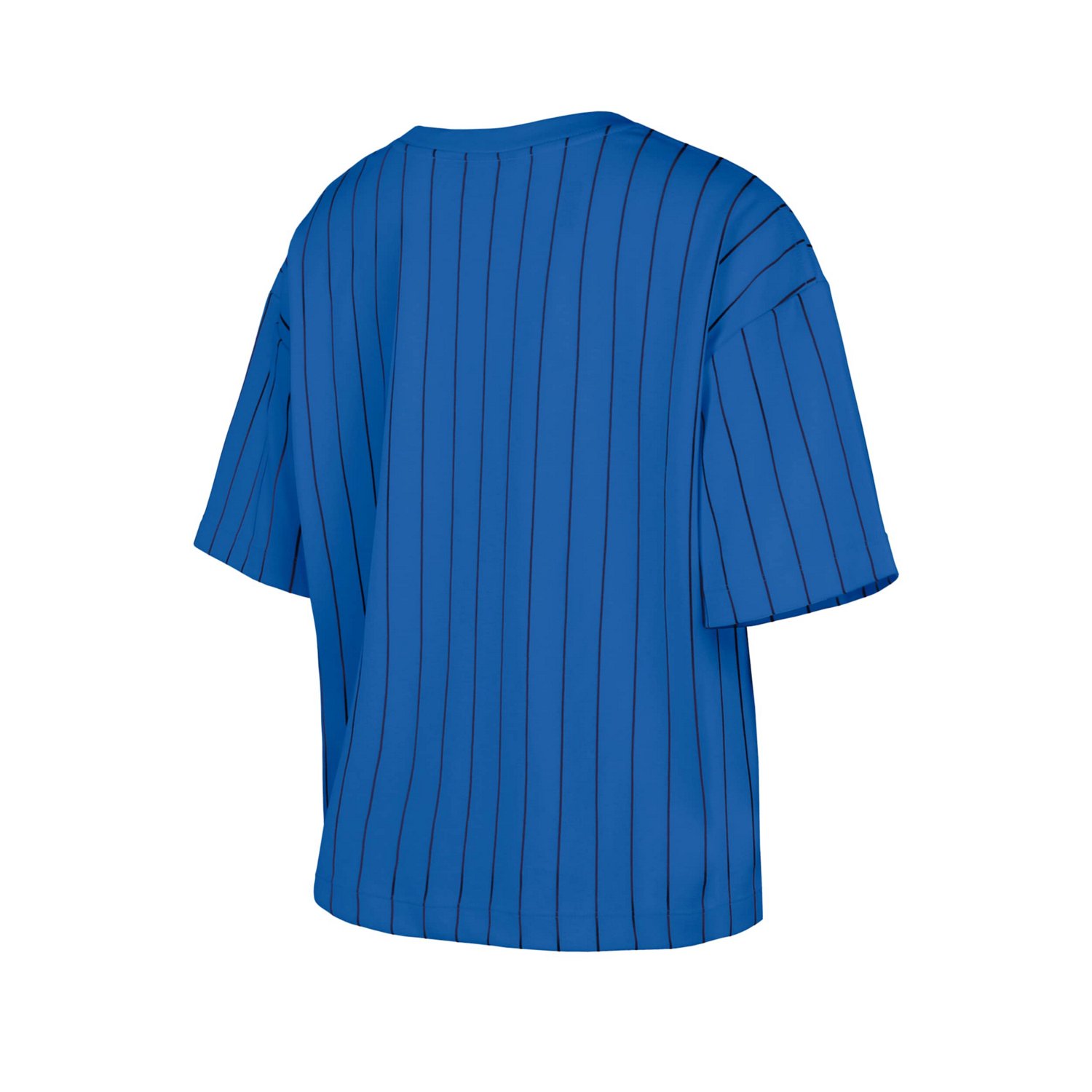 New Era Detroit Tigers City Connect Multiplier Pinstripe Cropped T-Shirt - view number 3