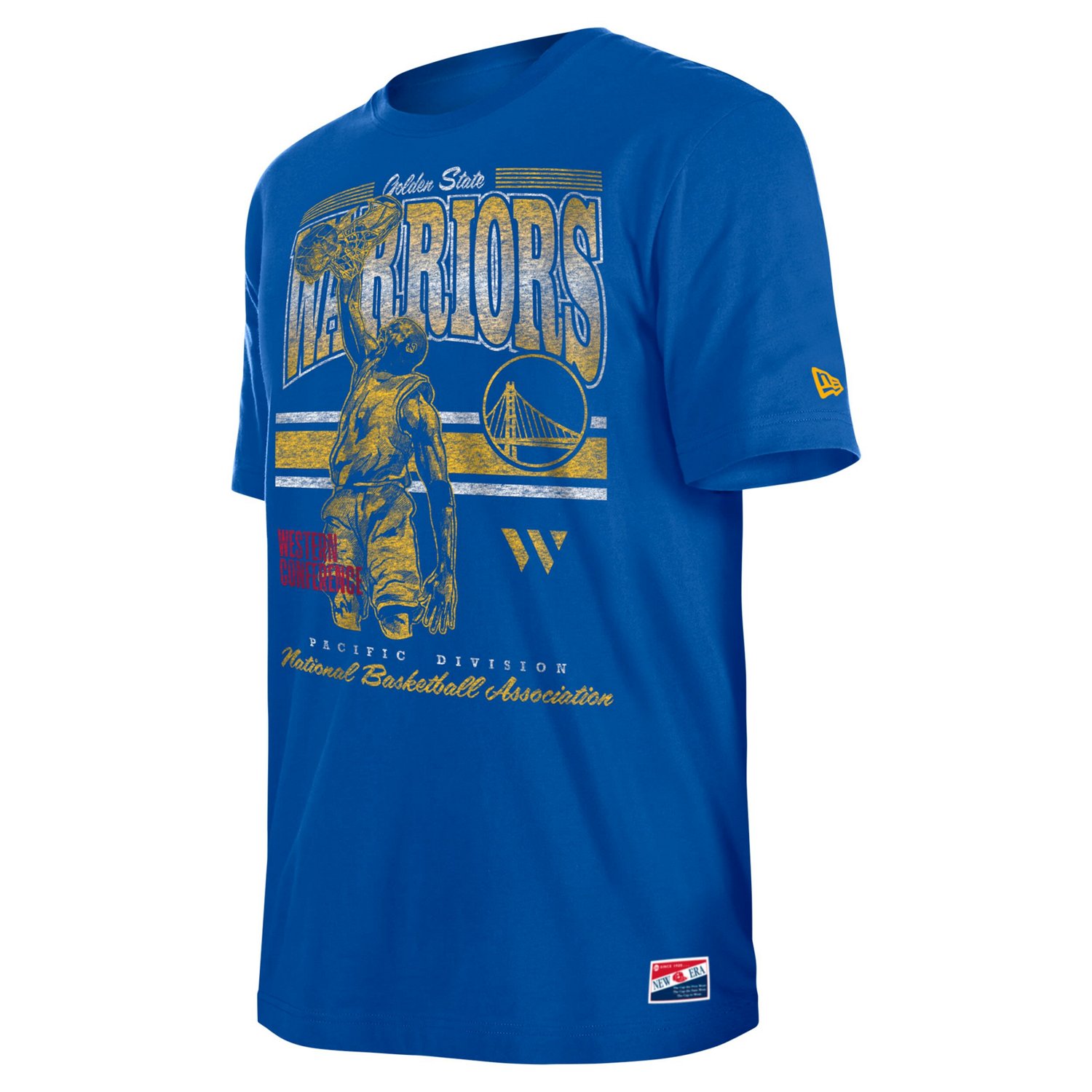 New Era Golden State Warriors Enzyme Wash Oversized T-Shirt - view number 2