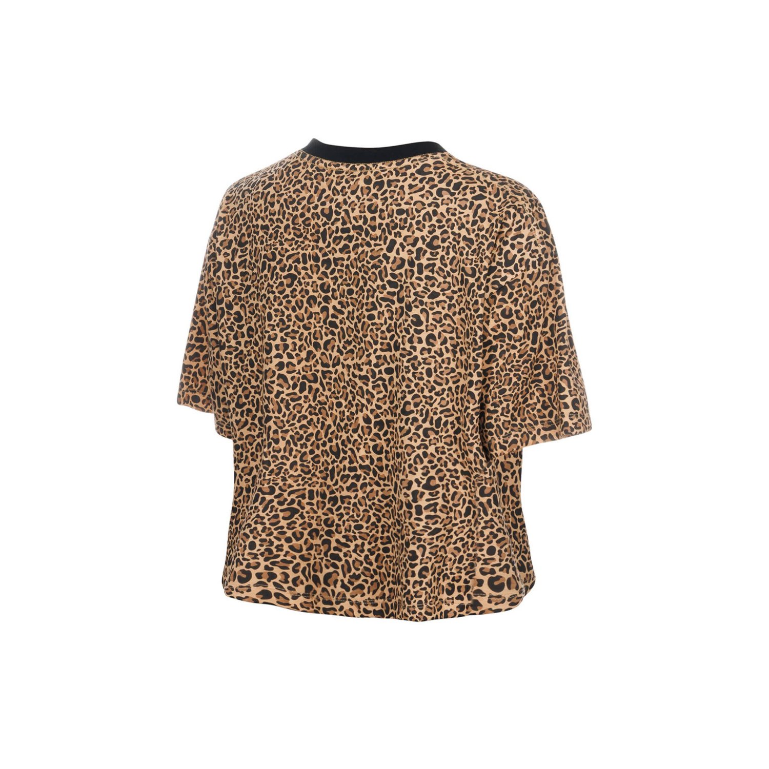 New Era Houston Astros Leopard Boxy Cropped T-Shirt - view number 4