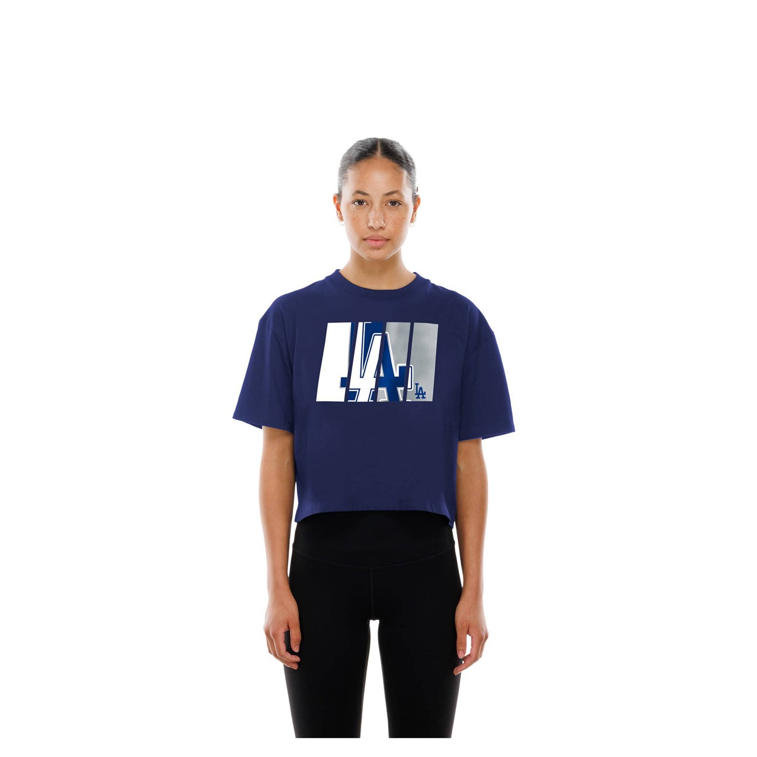 New Era Los Angeles Dodgers Boxy Foil Logo T-Shirt - view number 4