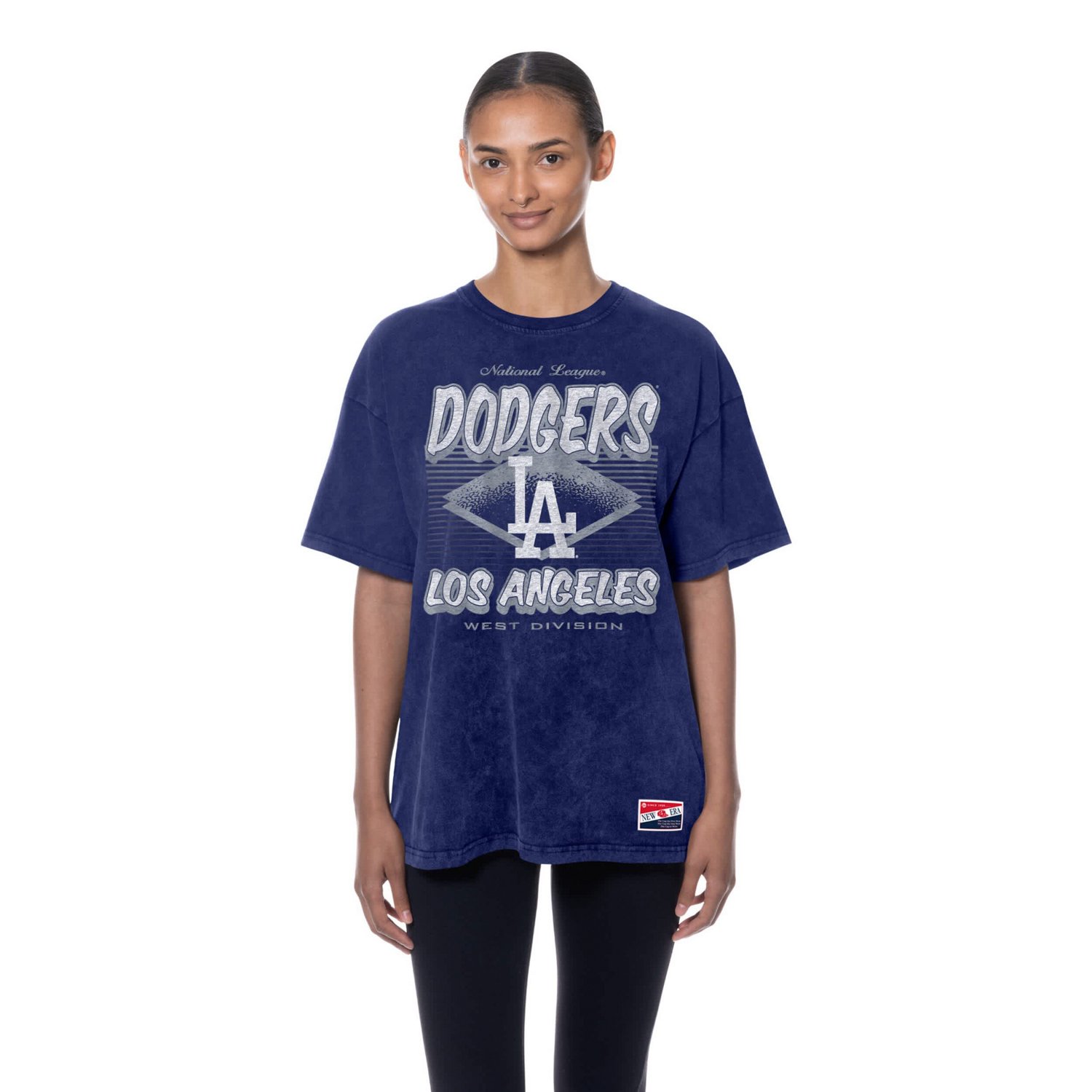New Era Los Angeles Dodgers Mineral Wash Oversized T-Shirt - view number 4