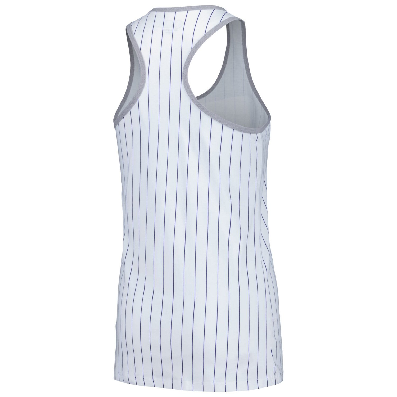New Era Los Angeles Dodgers Sequin Pinstripe Racerback Tank Top - view number 3