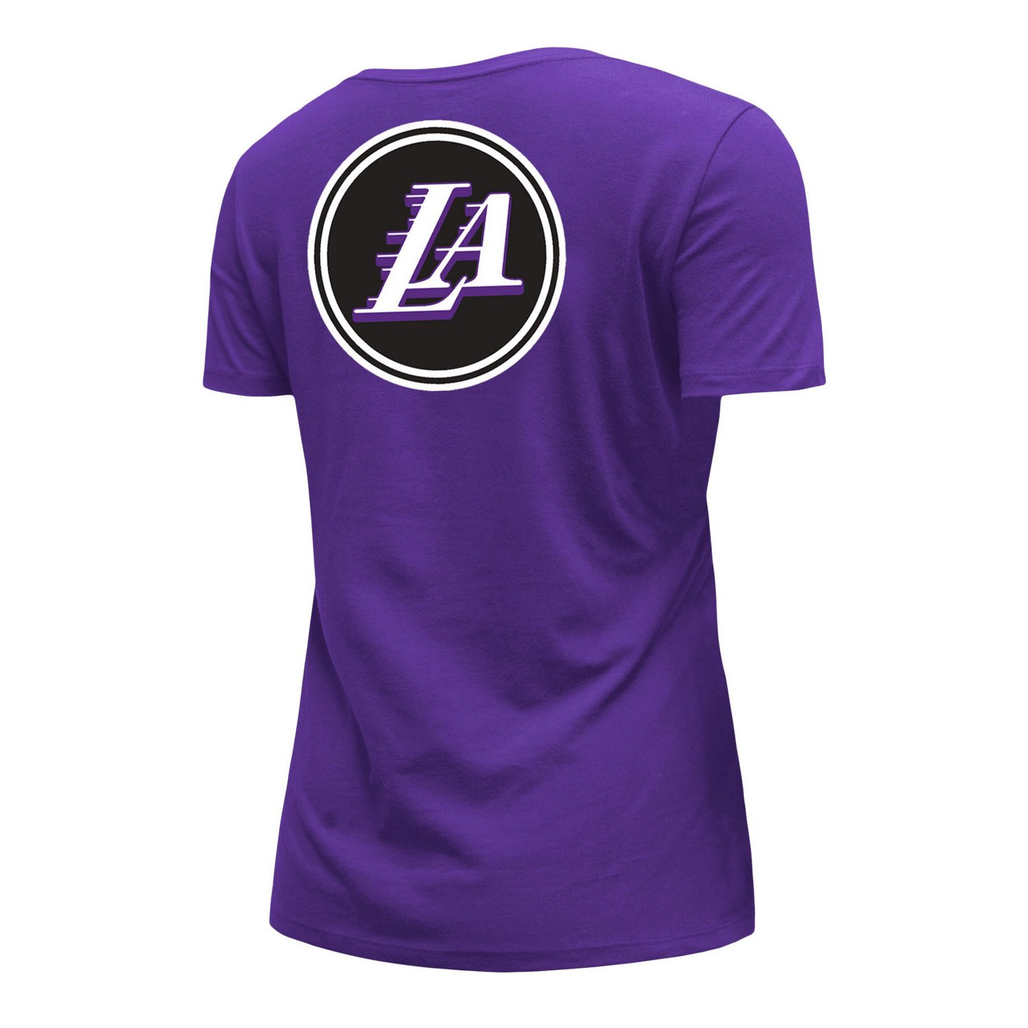 New Era Los Angeles Lakers 2022/23 City Edition V-Neck T-Shirt                                                                   - view number 3
