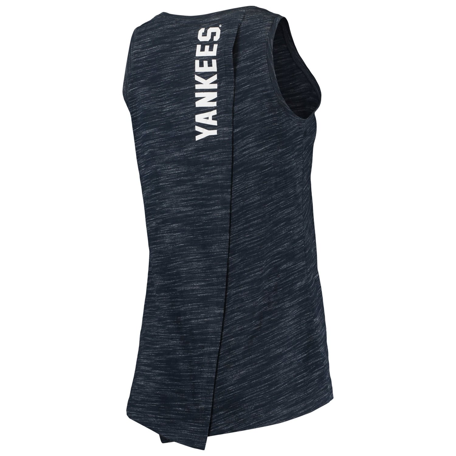 New Era New York Yankees Space Dye Back-Knot Tank Top