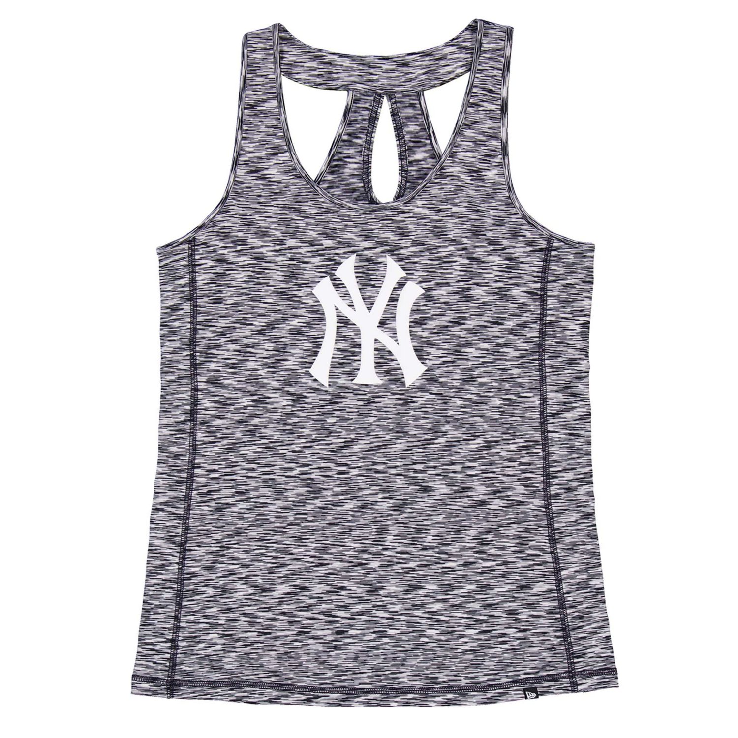 New Era York Yankees Space Dye Keyhole Back Tank Top