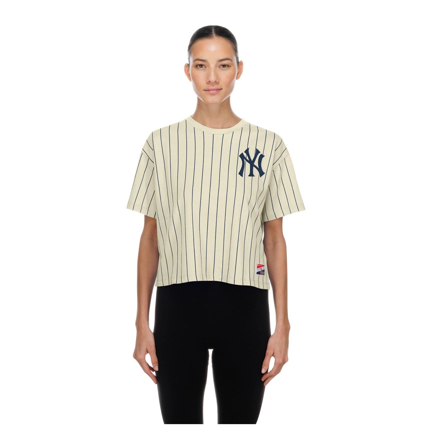New Era York Yankees Throwback Boxy T-Shirt