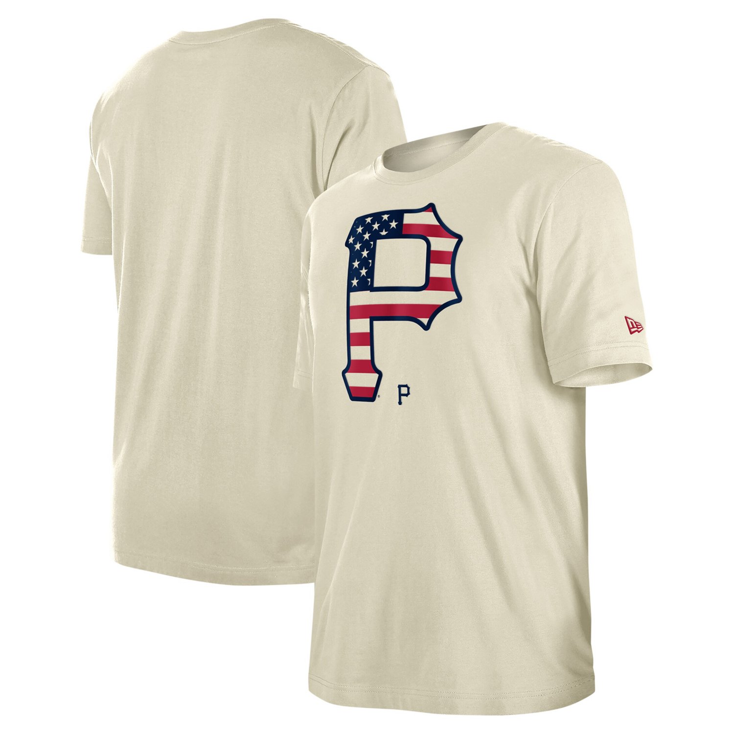 New Era Pittsburgh Pirates Americana Flag Fill T-Shirt