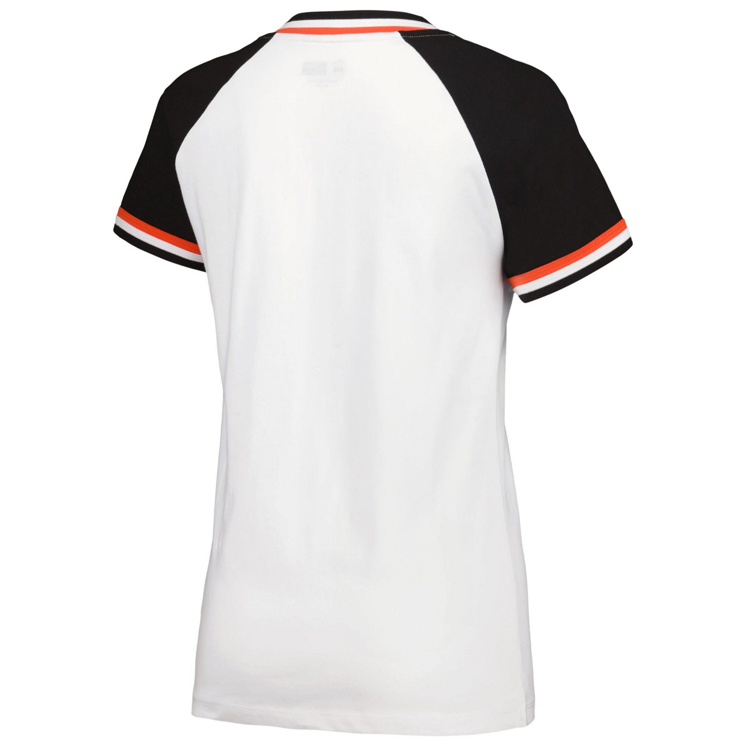 New Era San Francisco Giants Jersey Double Binding Raglan V-Neck T-Shirt - view number 3