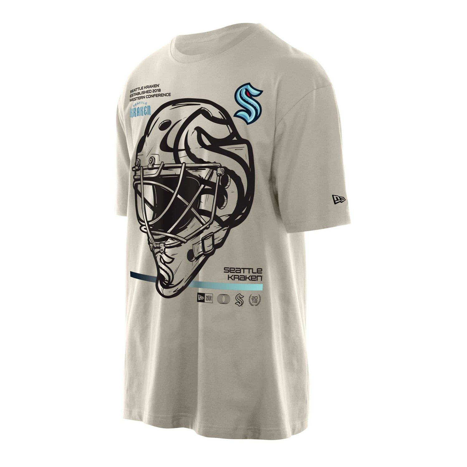 New Era Seattle Kraken Goalie Mask T-Shirt - view number 2