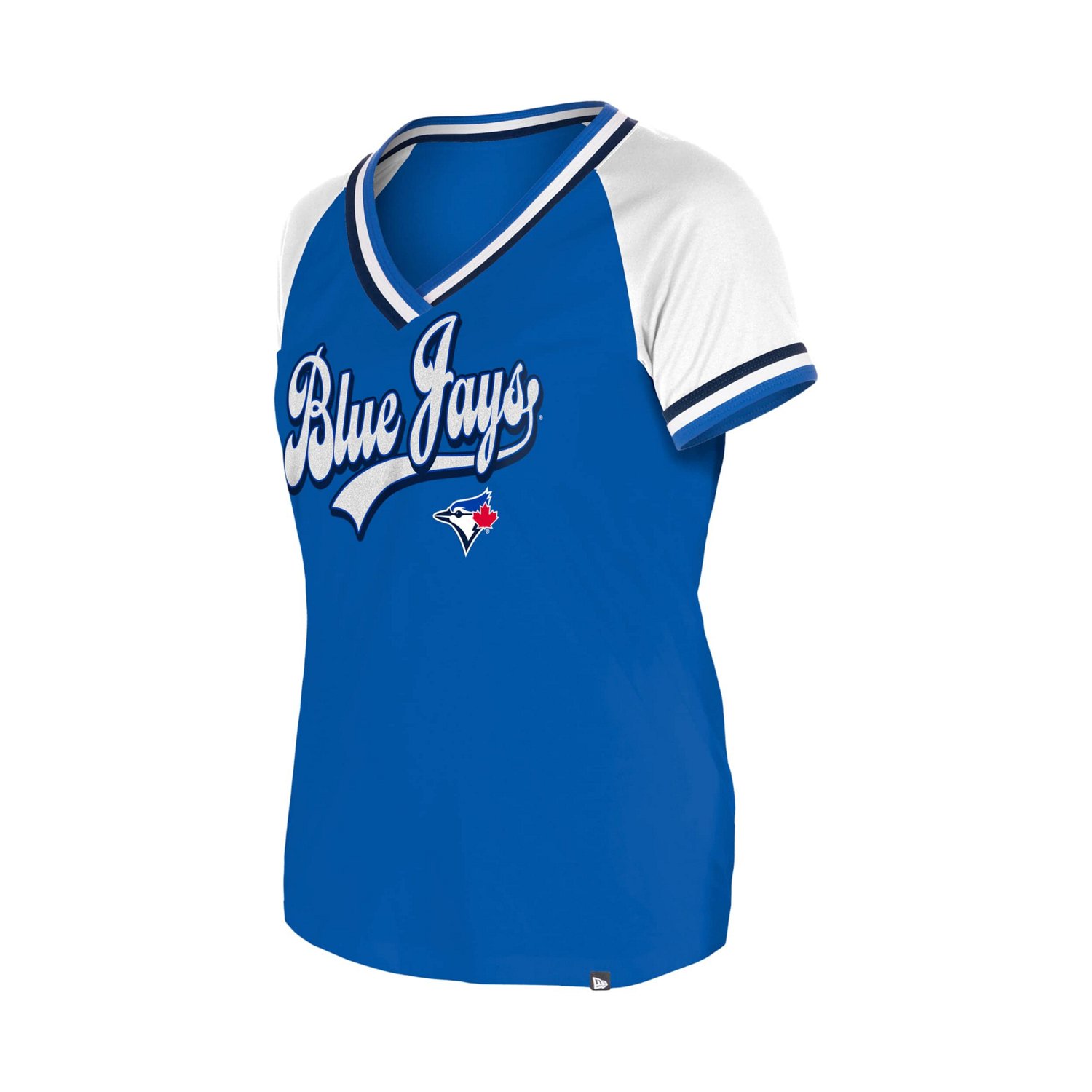 New Era Toronto Blue Jays Gameday Raglan V-Neck T-Shirt - view number 2