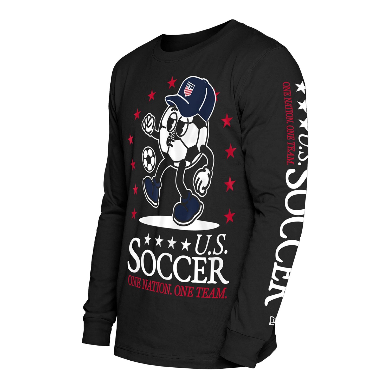 New Era USMNT Old School Sport Long Sleeve T-Shirt - view number 2