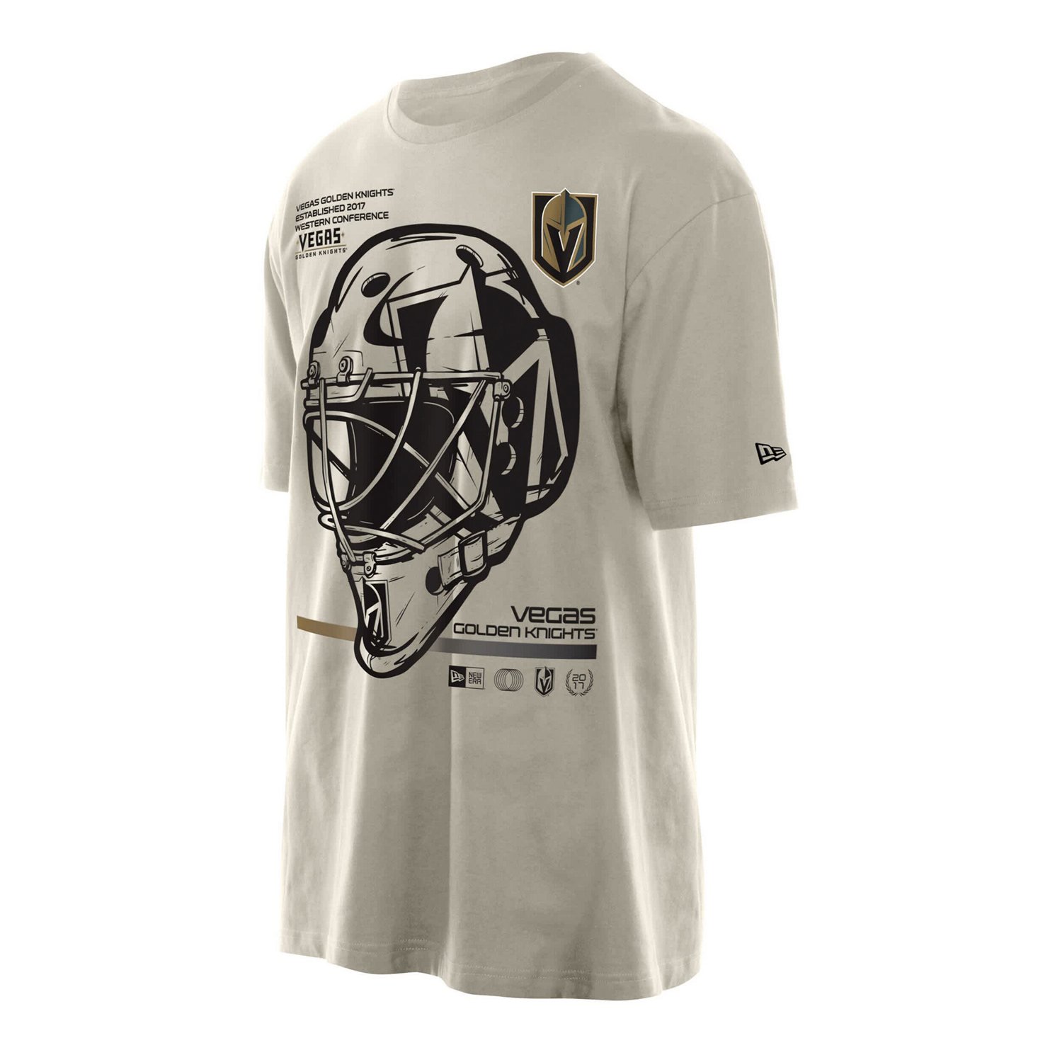 New Era Vegas Golden Knights Goalie Mask T-Shirt - view number 2