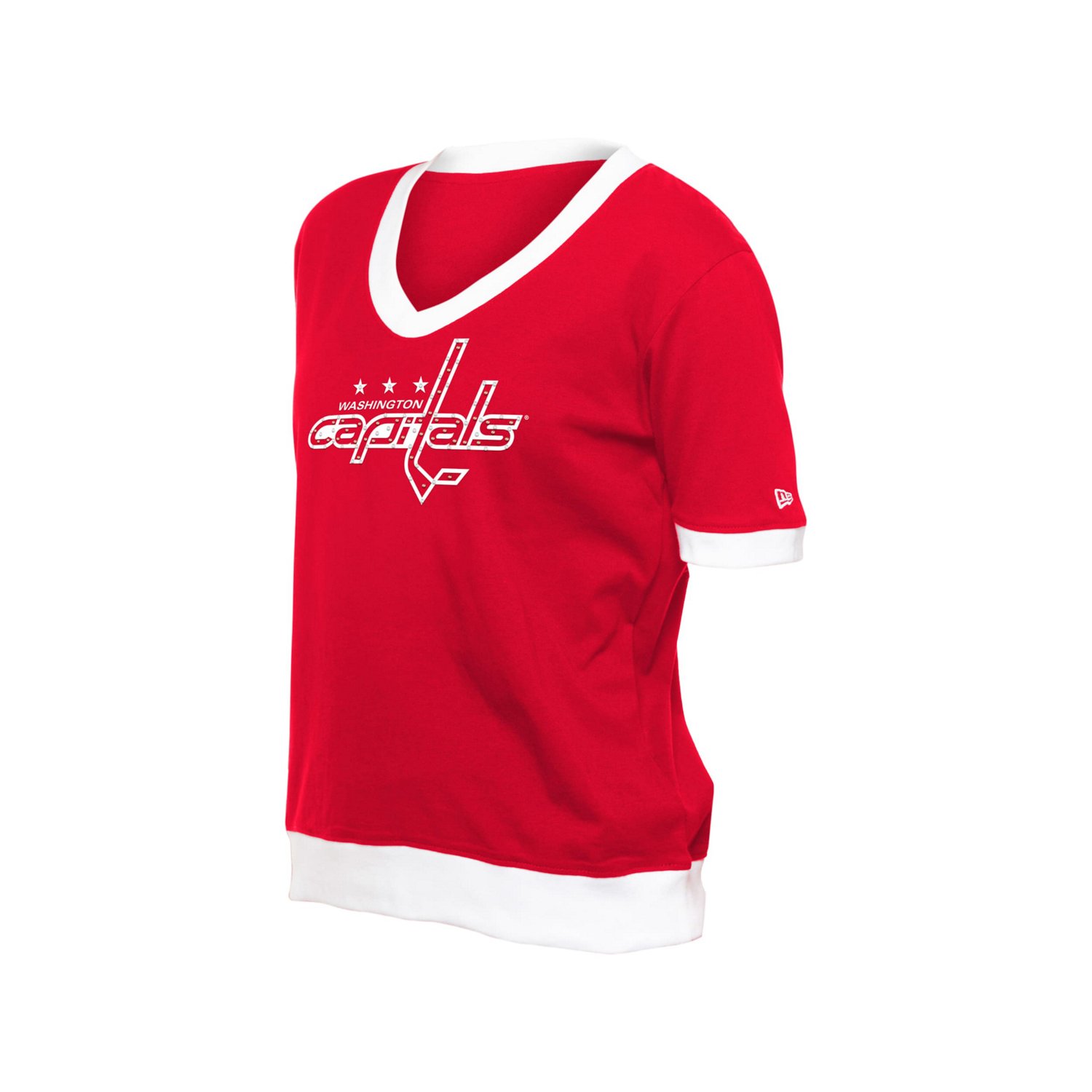 New Era Washington Capitals Game Day Rhinestuds T-Shirt                                                                          - view number 2