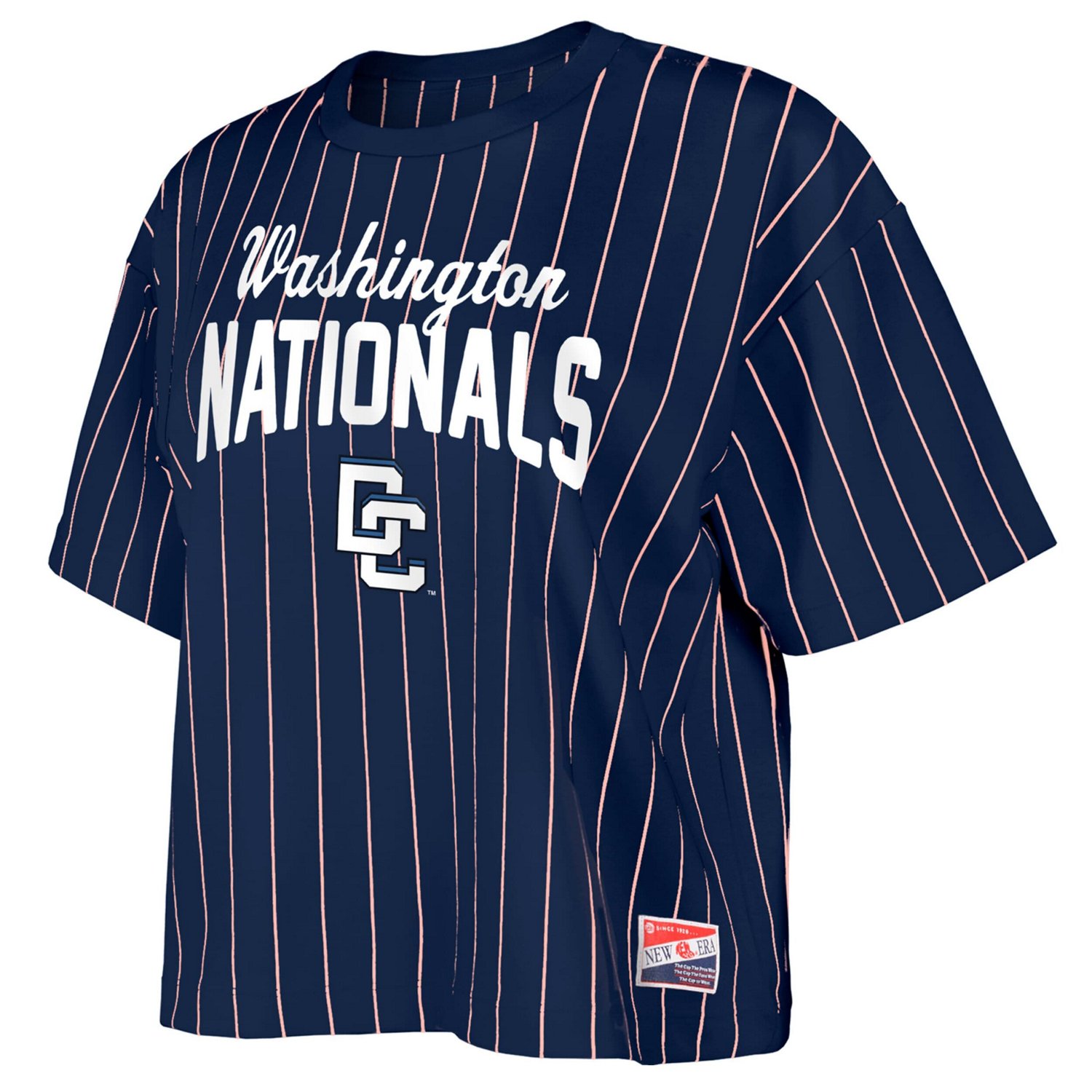 New Era Washington Nationals 2025 City Connect Pinstripe T-Shirt - view number 4