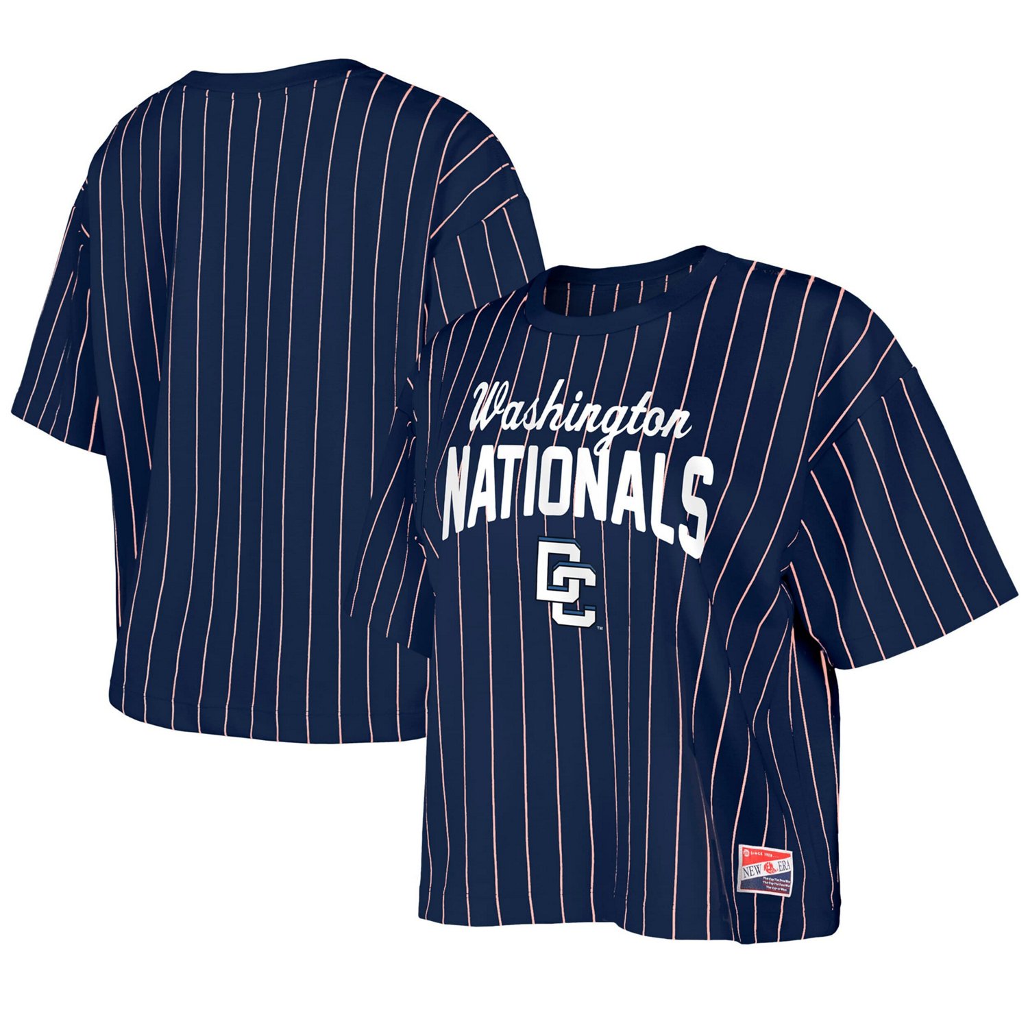 New Era Washington Nationals 2025 City Connect Pinstripe T-Shirt - view number 3