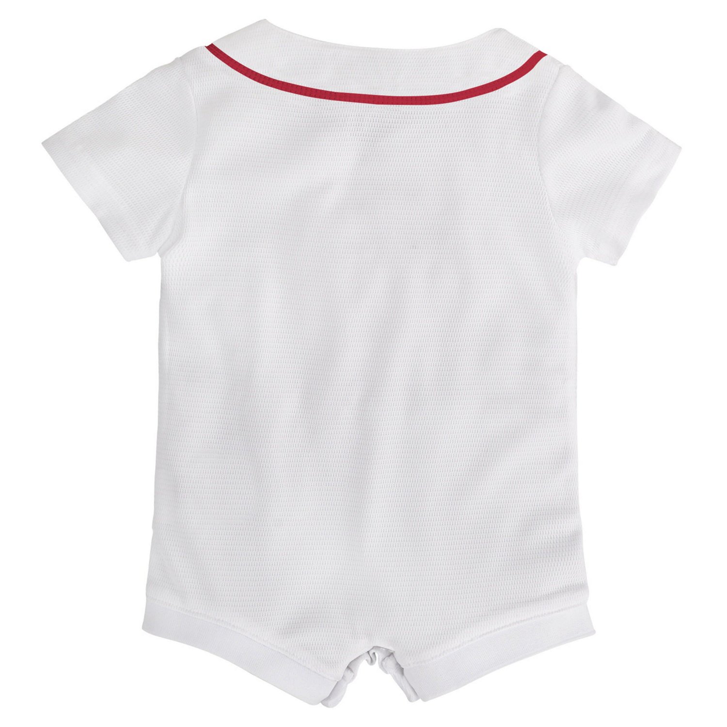 Newborn Nike Boston Red Sox Home Replica Romper Jersey - view number 3