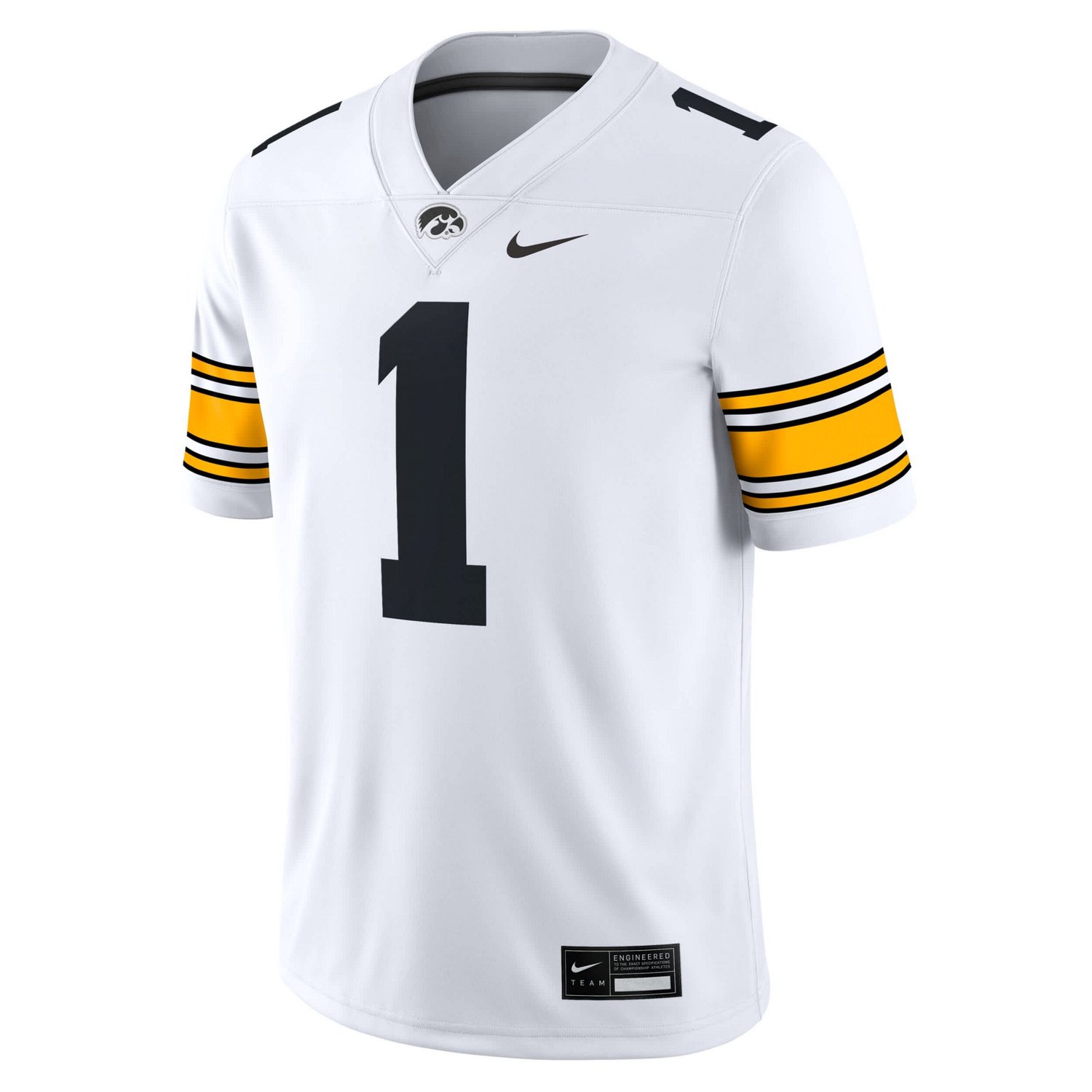 Nike 1 Iowa Hawkeyes Game Jersey - view number 2