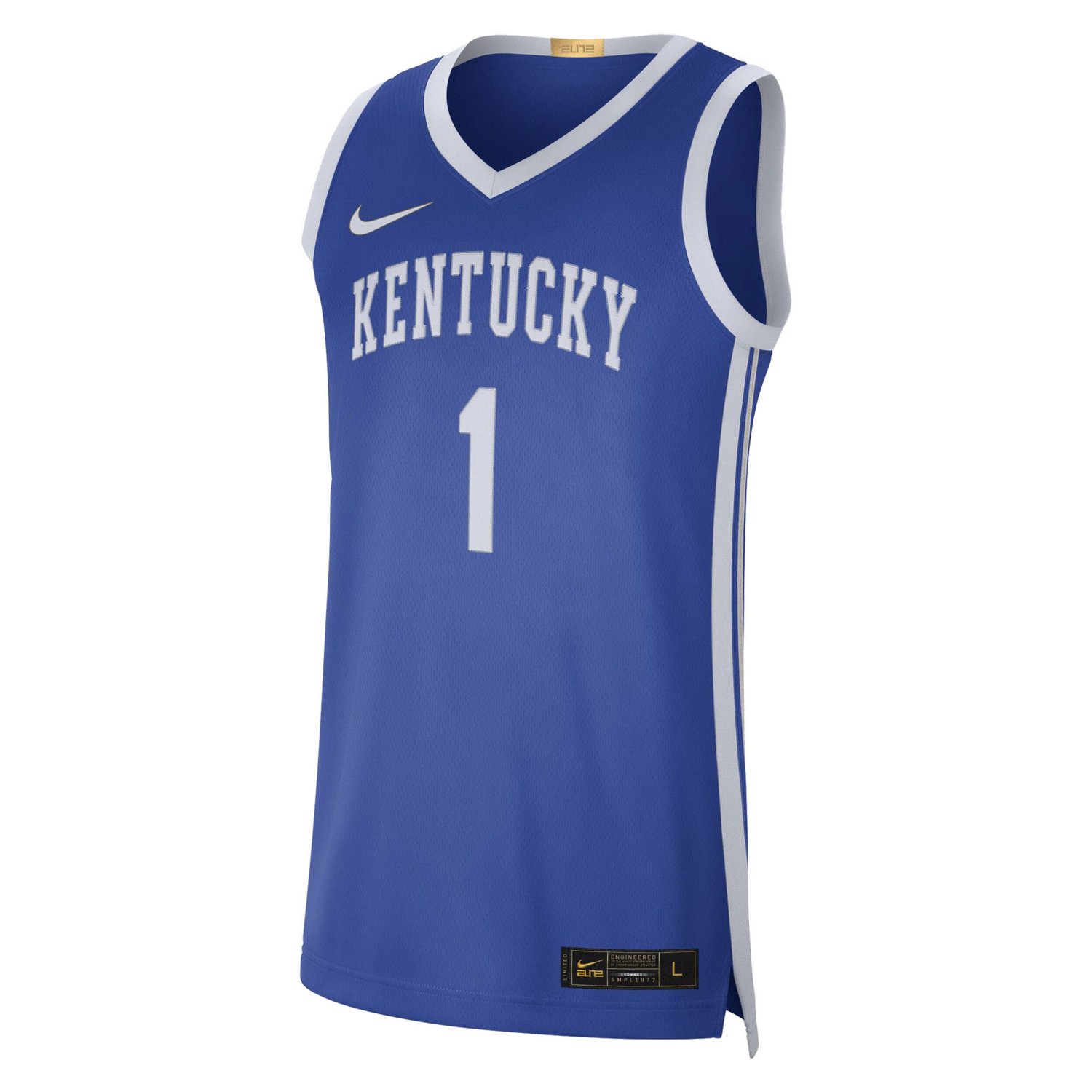 Nike 1 Kentucky Wildcats Limited Basketball Jersey                                                                               - view number 2