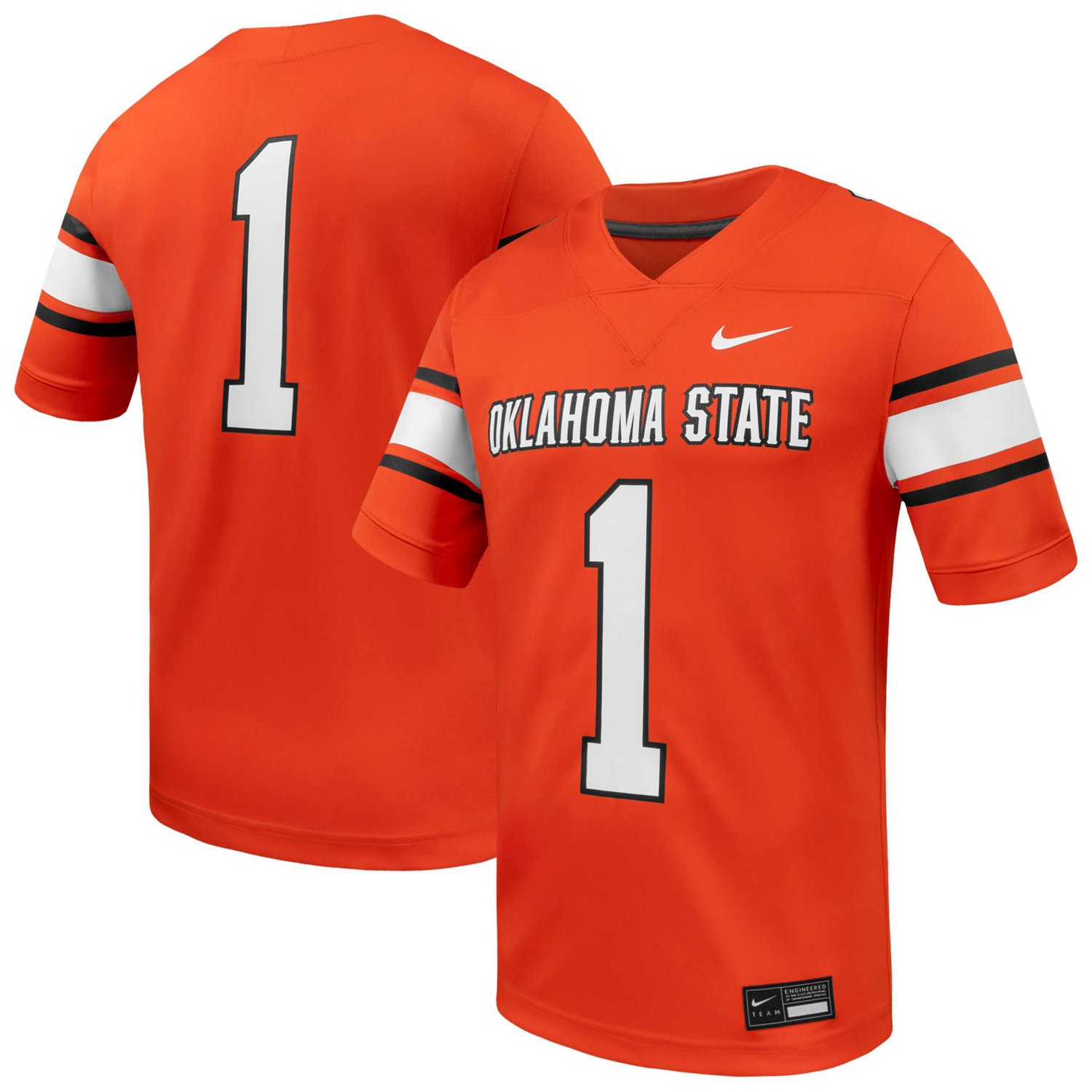 Nike 1 Oklahoma State Cowboys Game Football Jersey