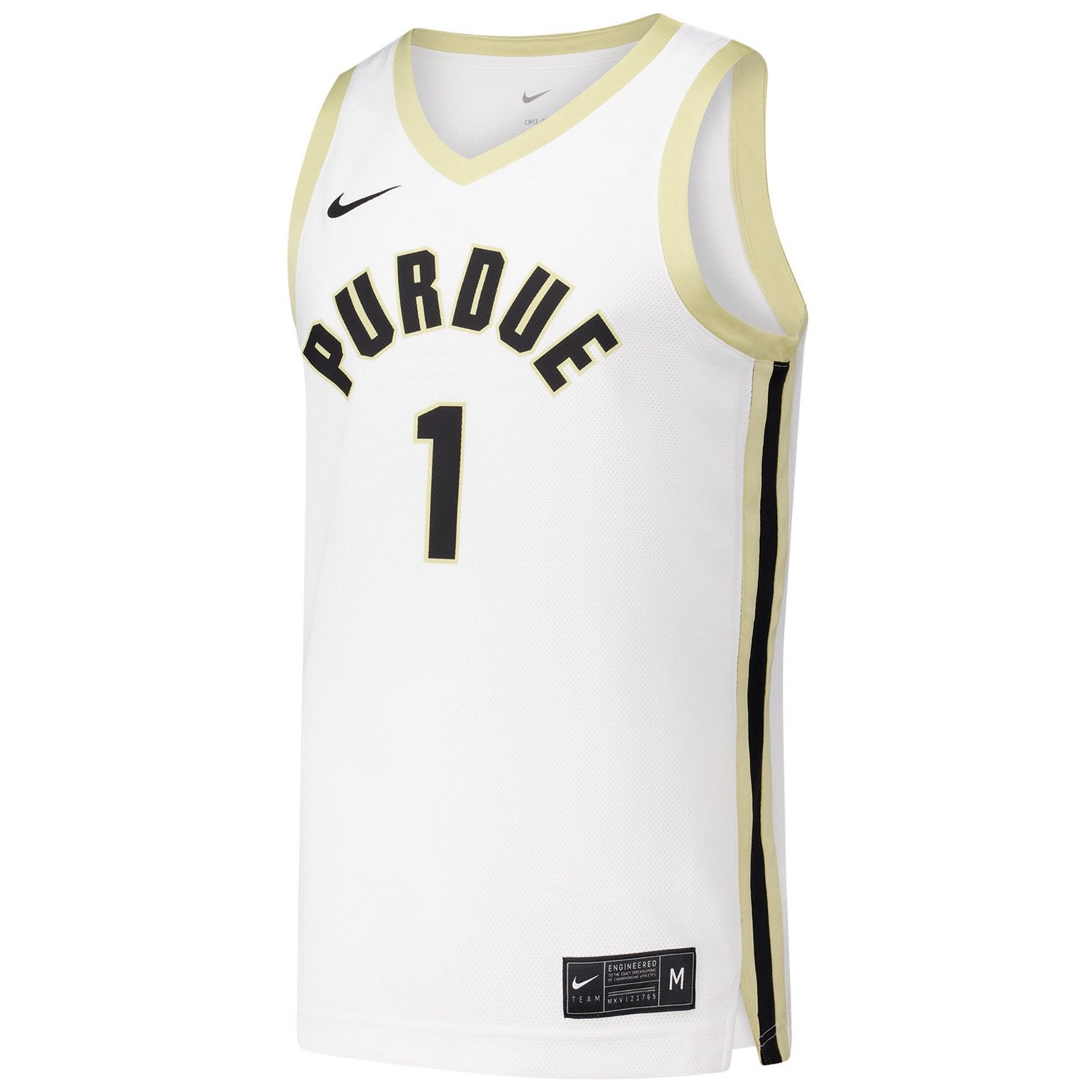 Nike 1 Purdue Boilermakers Replica Basketball Jersey - view number 2