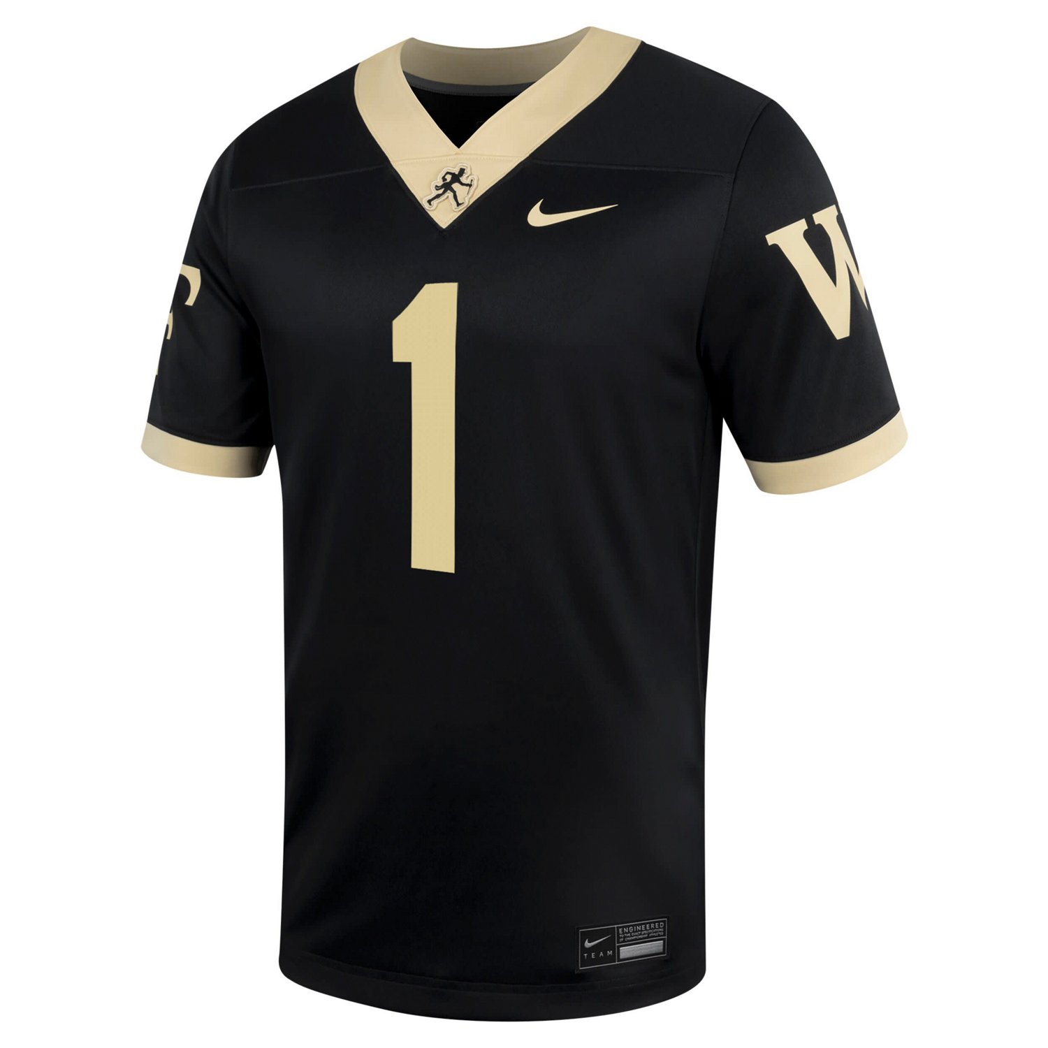 Nike 1 Wake Forest Demon Deacons Untouchable Football Jersey - view number 2