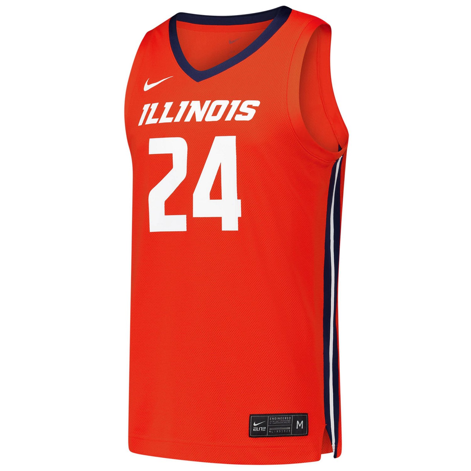 Nike 24 Illinois Fighting Illini Replica Basketball Jersey - view number 2