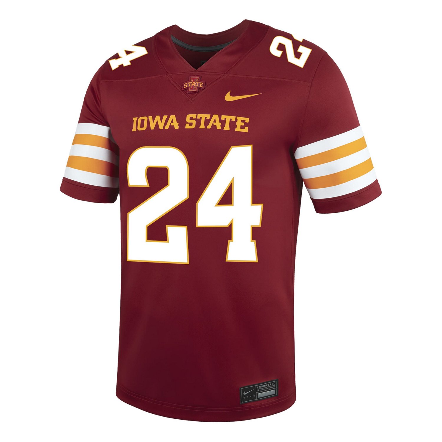 Nike 24 Iowa State Cyclones Game Football Jersey - view number 2