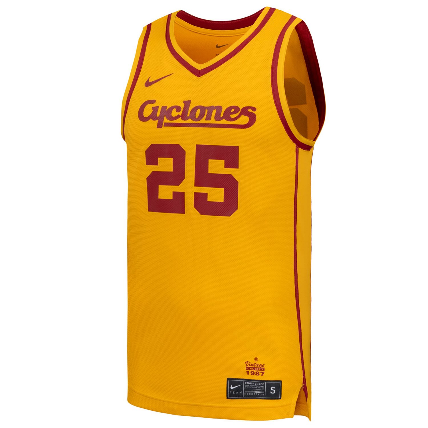Nike 25 Iowa State Cyclones Replica Basketball Jersey - view number 2
