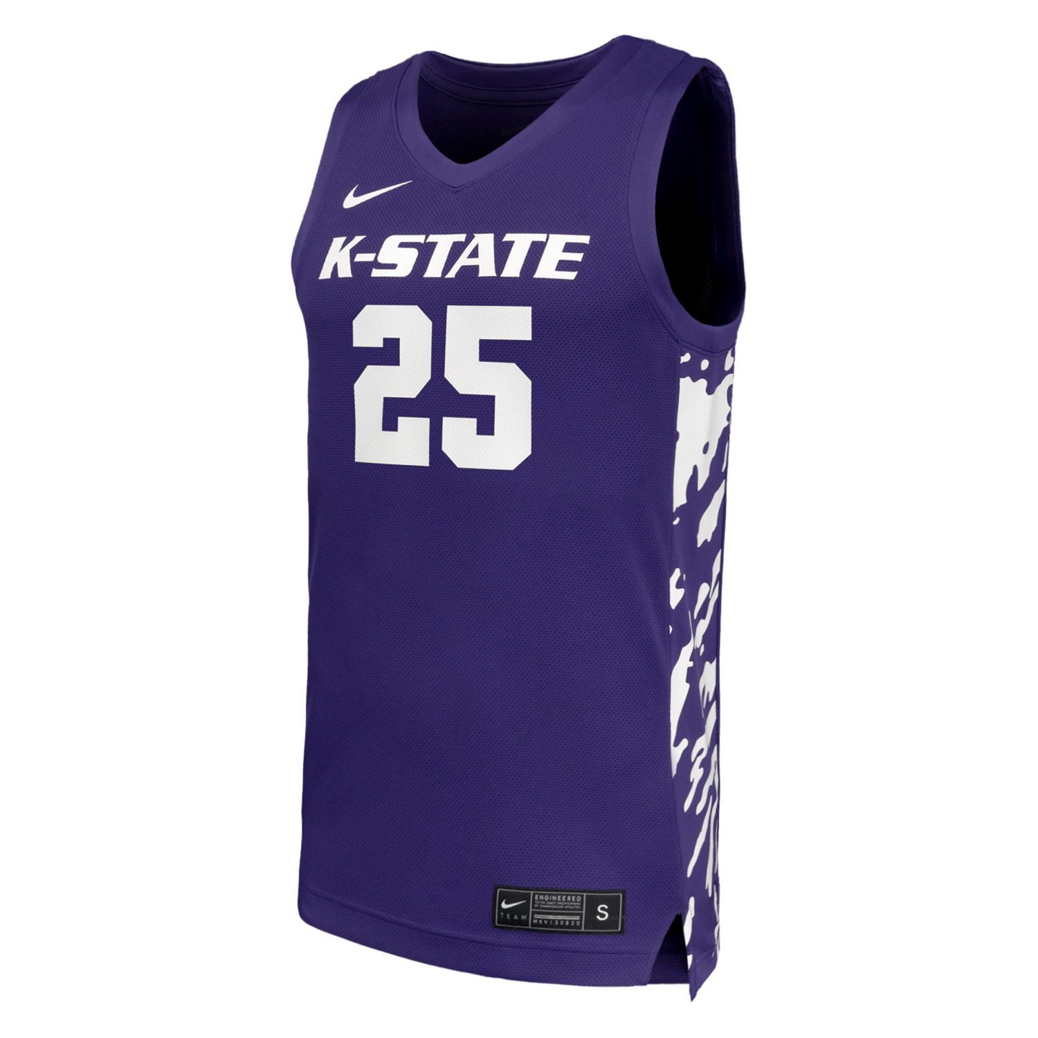 Nike 25 Kansas State Wildcats Replica Basketball Jersey - view number 2
