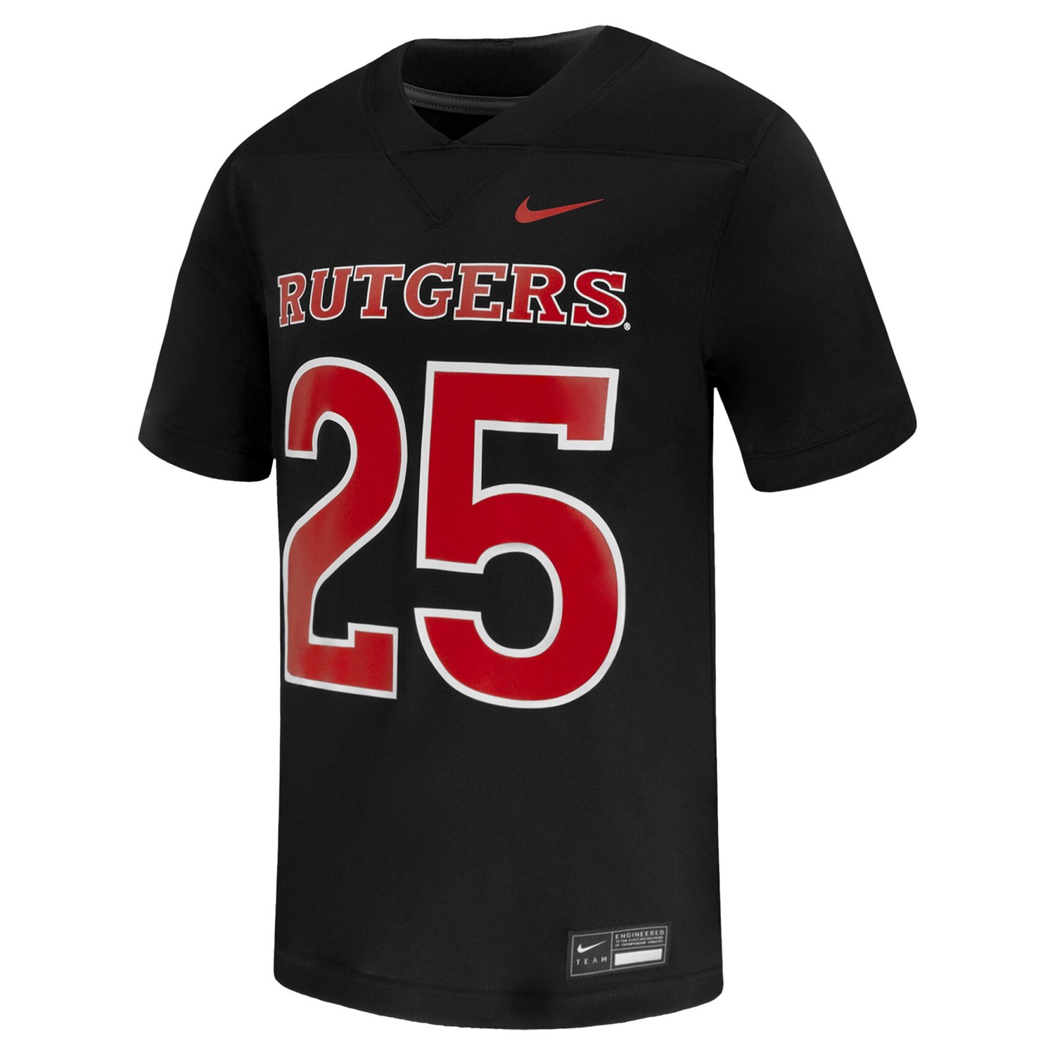 Nike 25 Rutgers Scarlet Knights Untouchable Replica Game Jersey - view number 2