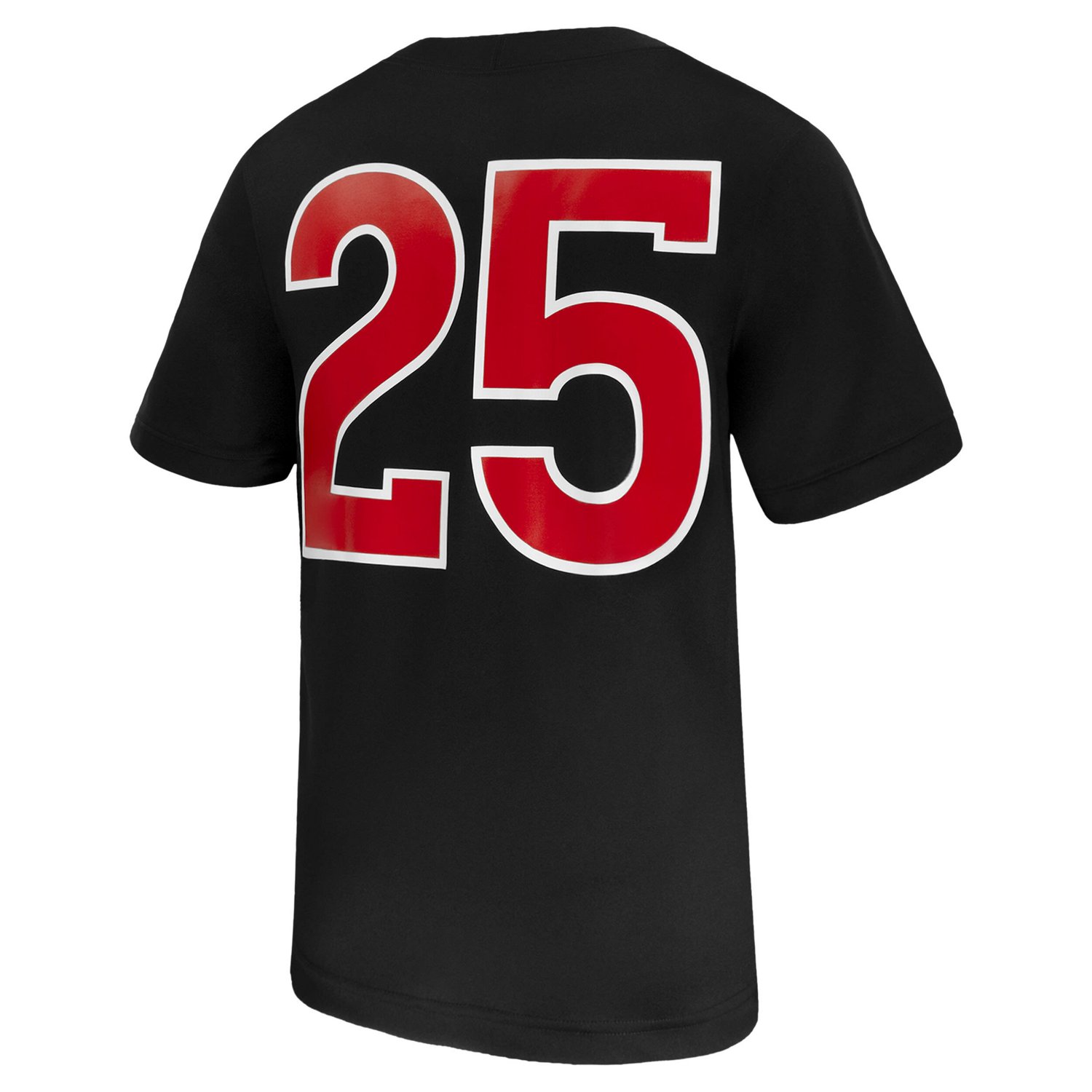 Nike 25 Rutgers Scarlet Knights Untouchable Replica Game Jersey - view number 3