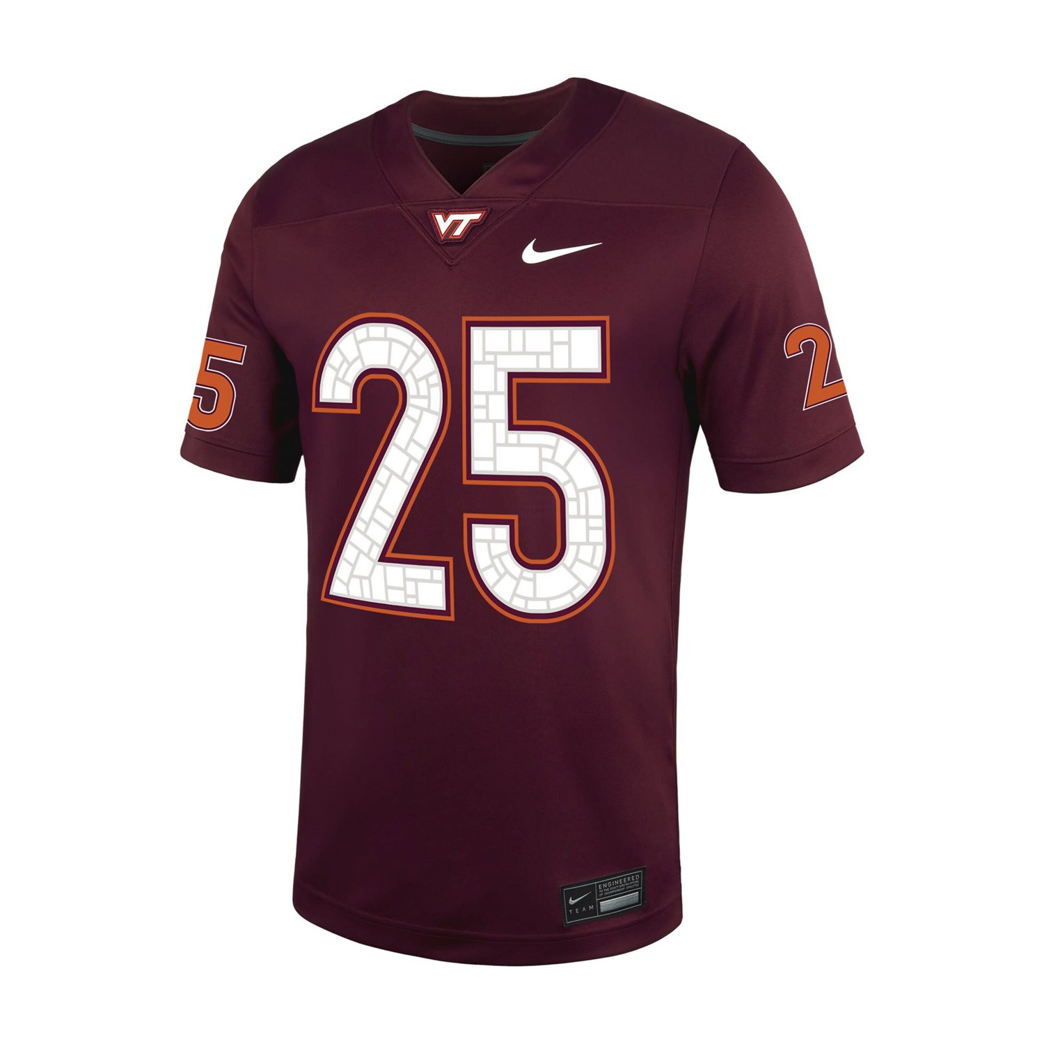 Nike 25 Virginia Tech Hokies Untouchable Football Jersey - view number 2