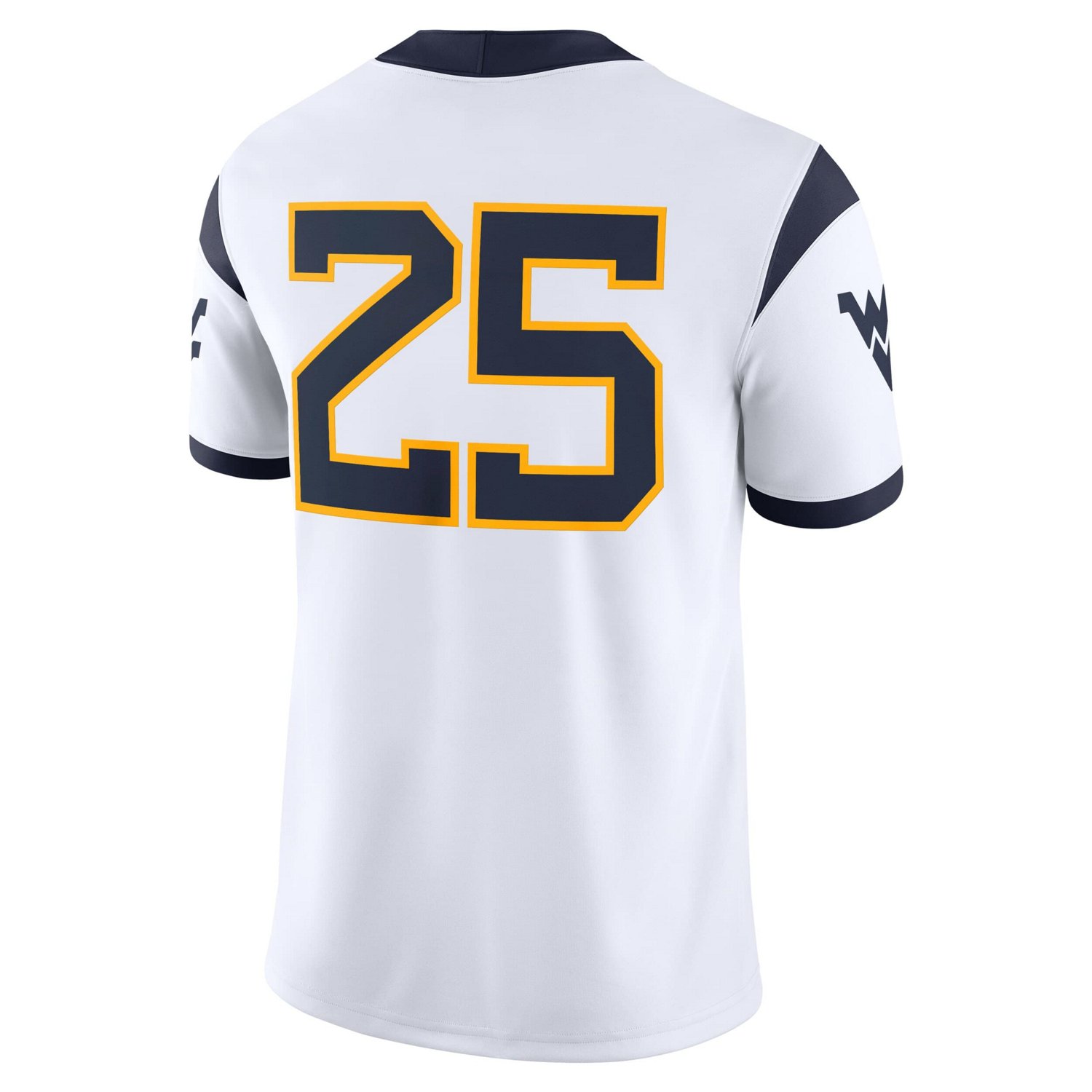 Nike 25 West Virginia Mountaineers Limited Away Game Jersey - view number 3