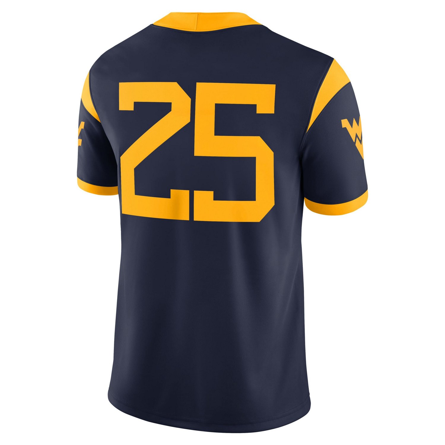 Nike 25 West Virginia Mountaineers Limited Home Game Jersey - view number 3