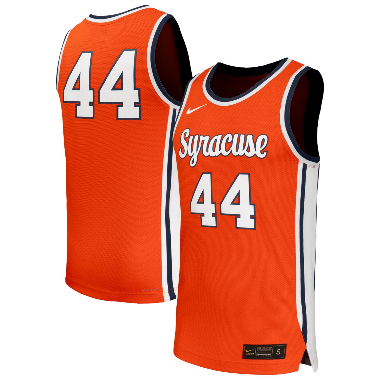 Nike 44 Syracuse Replica Basketball Jersey - view number 1