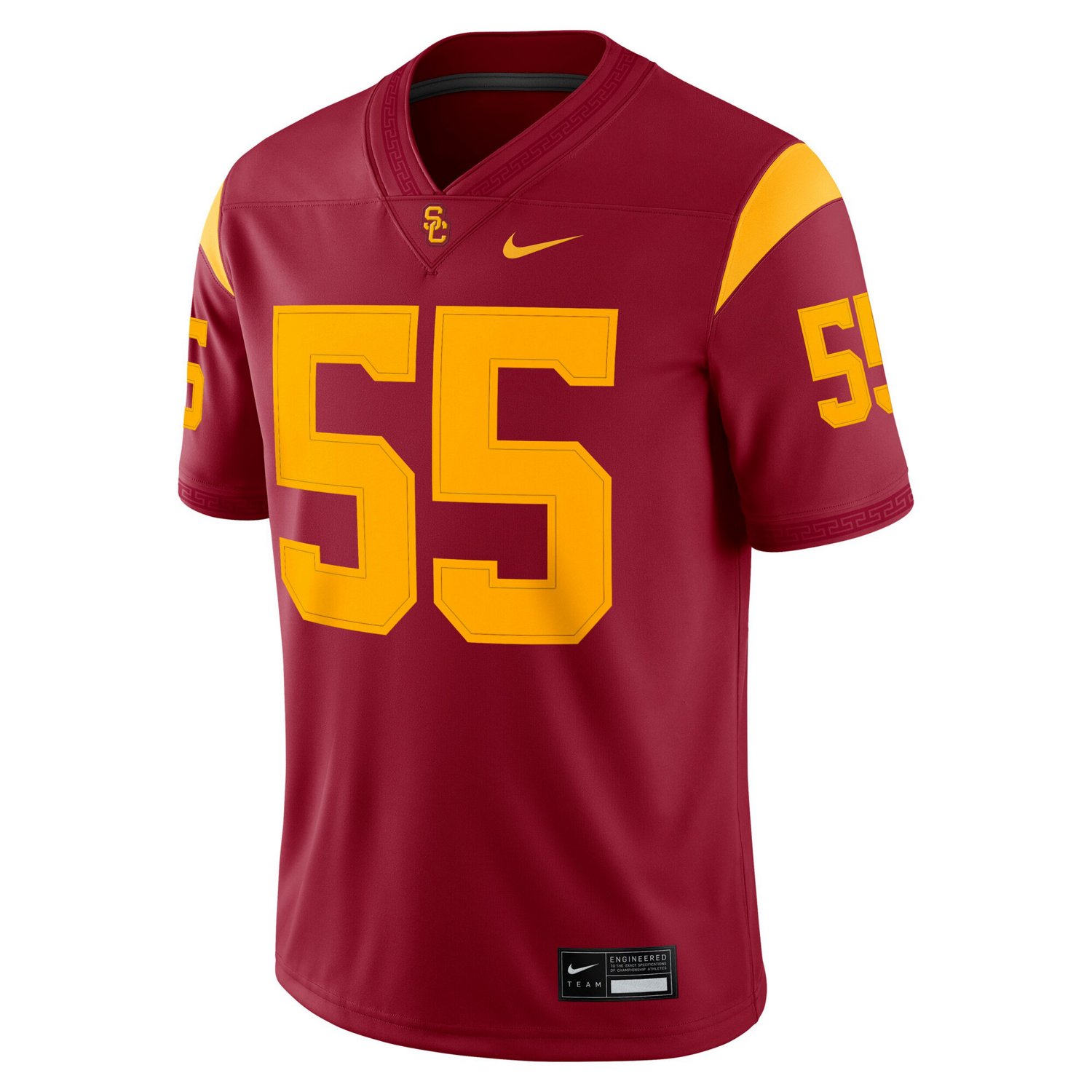 Nike 55 USC Trojans Home Game Jersey - view number 2