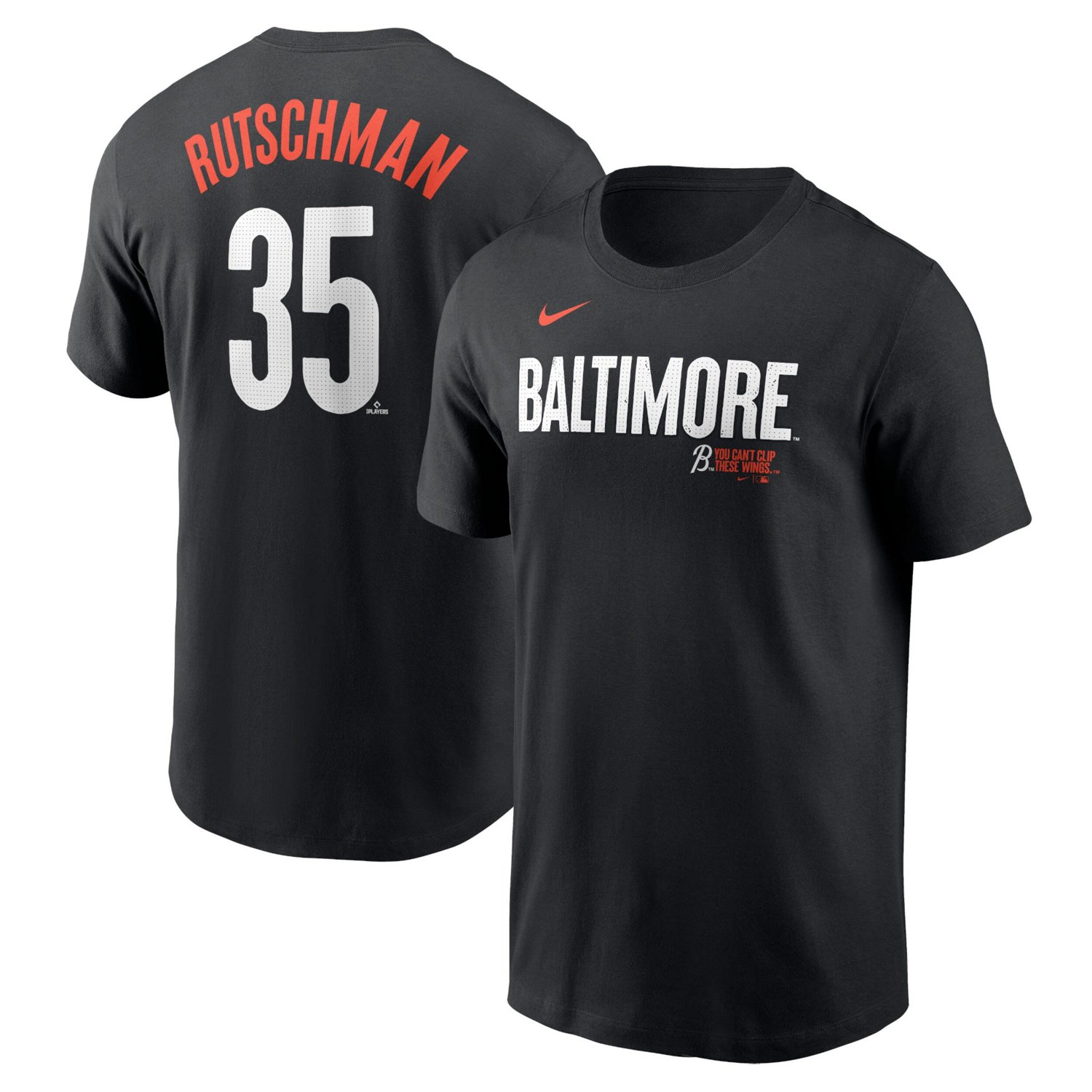 Nike Adley Rutschman Baltimore Orioles City Connect Fuse Name  Number T-Shirt