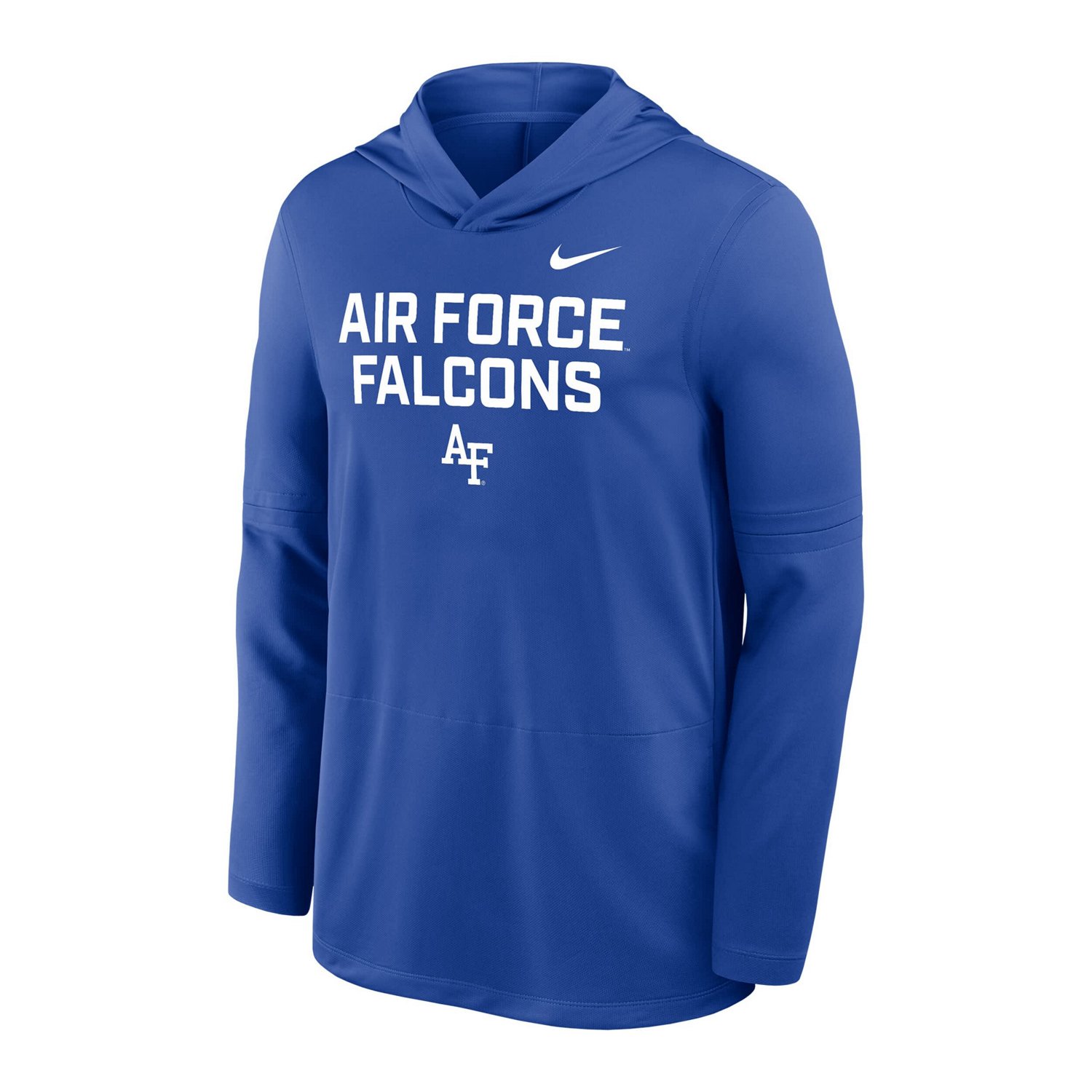 Nike Air Force Falcons 2025 Sideline Dri-FIT Long Sleeve Hoodie T-Shirt - view number 2