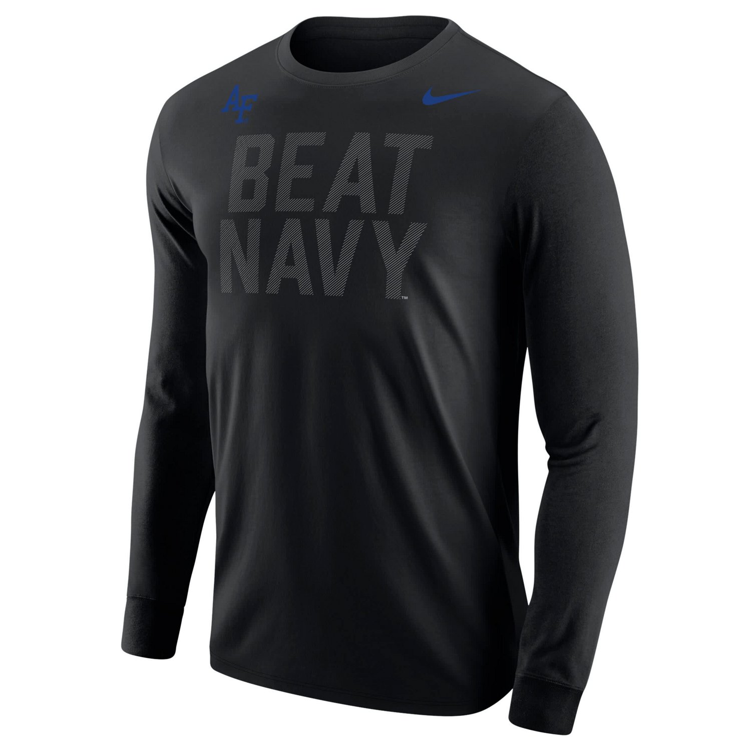 Nike Air Force Falcons APLS Fighting Falcon Collection Rivalry Long Sleeve T-Shirt - view number 2