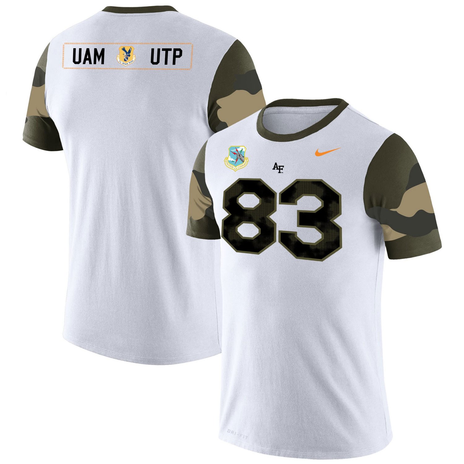 Air force outlet dri fit shirt