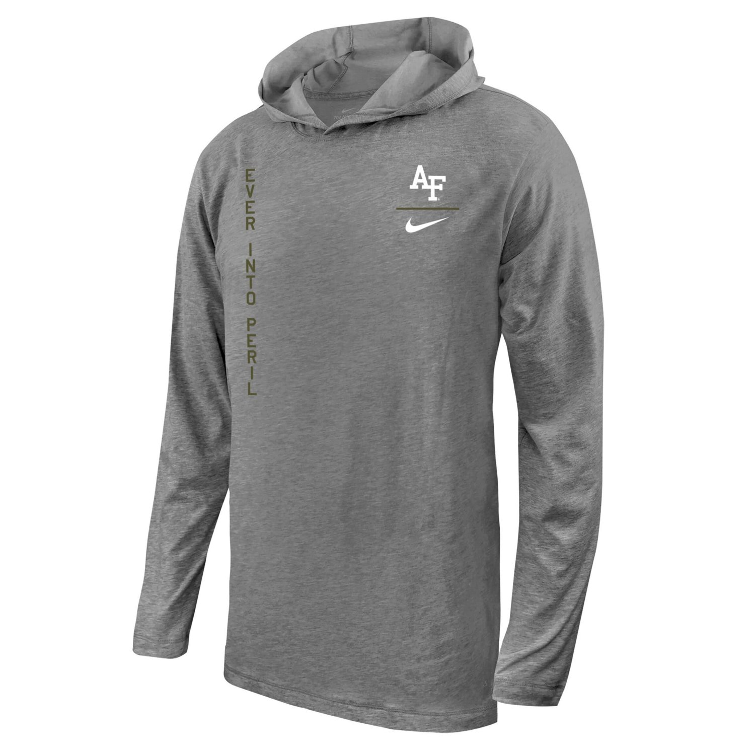 Nike Air Force Falcons Rivalry Pullover Long Sleeve Hoodie T-Shirt - view number 2